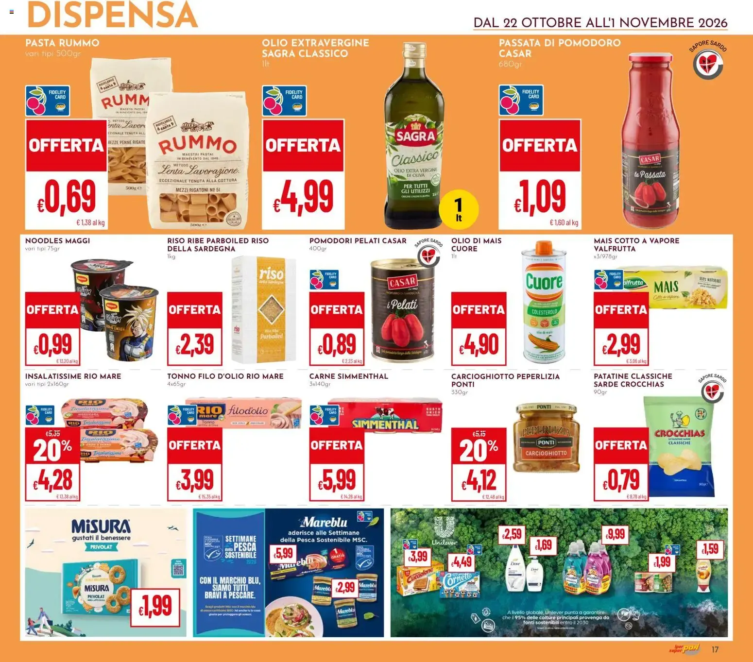 Brochure Iper Pan & Superpan: Sottofreschi da 22 ottobre a 1 novembre di 2026 - Pagina del volantino 17