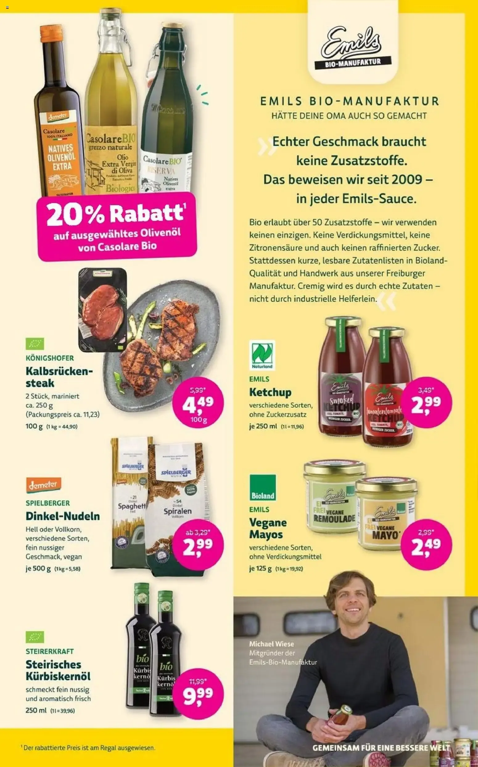 BioMarkt Prospekt (ab 29.07.2026) zum Blättern von 29. Juli bis 11. August 2026 - Prospekt seite 9