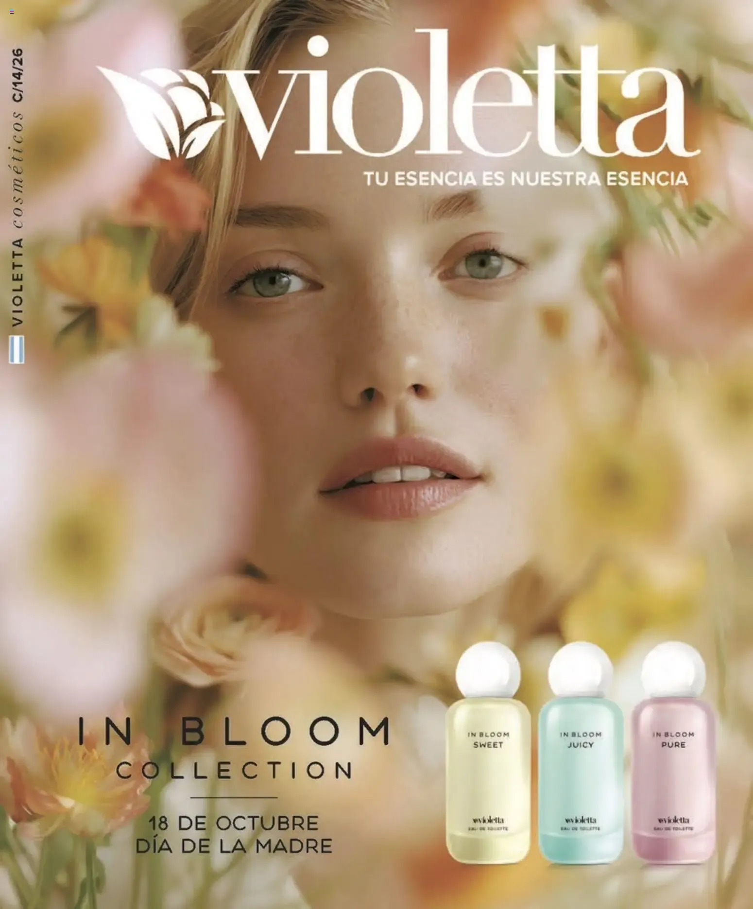 Ofertas de Violetta Cosméticos C/14/26 - In Bloom Collection 18 de septiembre al 18 de octubre 2026 - Página 1 del catálogo