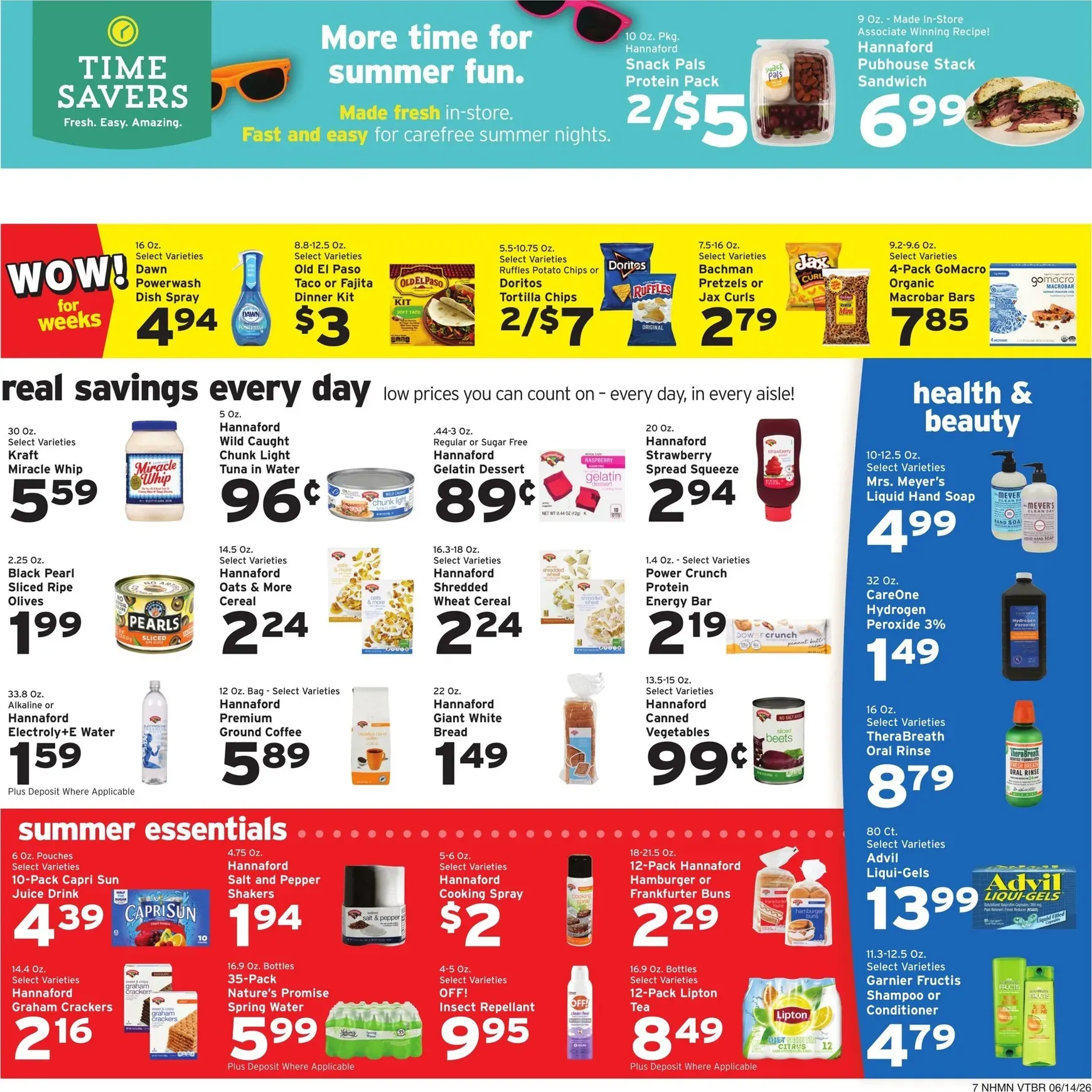 Weekly ad Hannaford: Happy Father's Day! Summer Grilling Savings from June 14 to June 20 2026 - Page 7