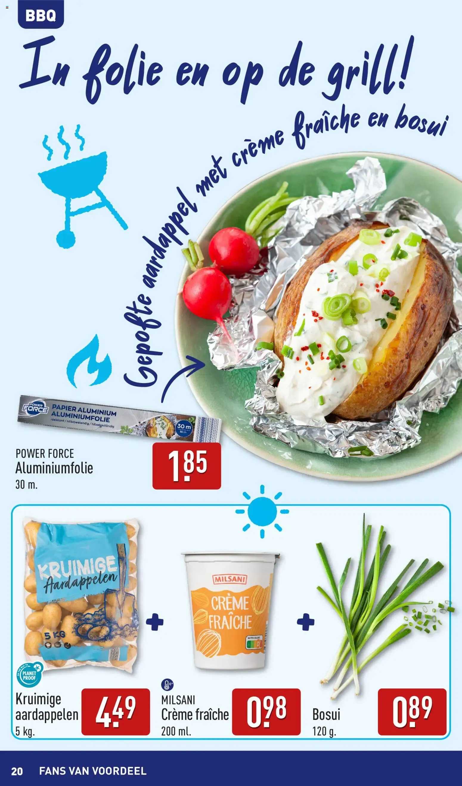 ALDI: ¡Tan Barato, Lo Celebramos! Inspiración Veraniega para BBQ. van 13 juli tot 19 juli 2026 - Folder pagina 20