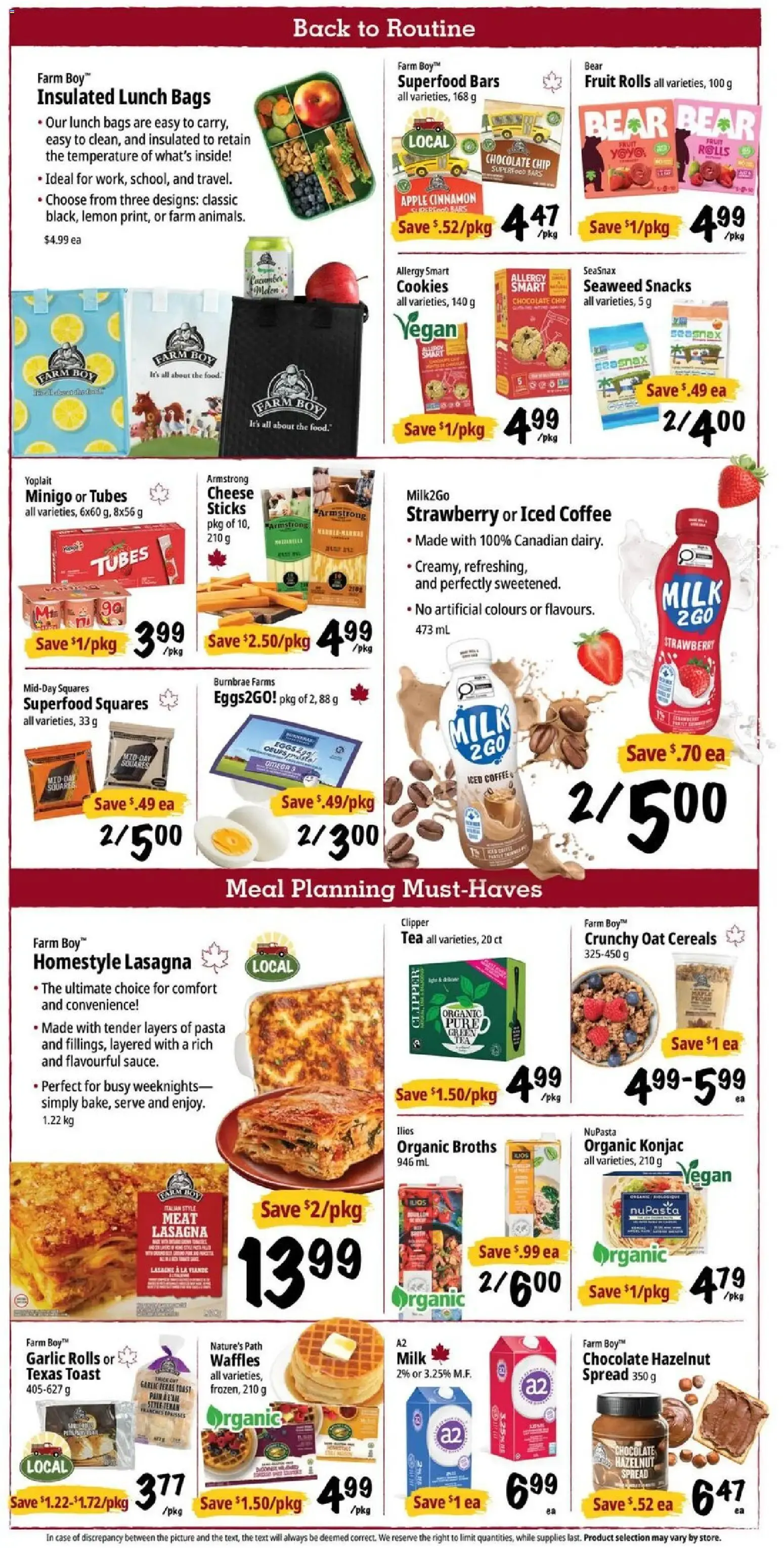 Farm Boy weekly flyer / circulaire from Sep 10, 2026 > weekly specials & deals from September 10 to September 16 2026 - flyer page 4