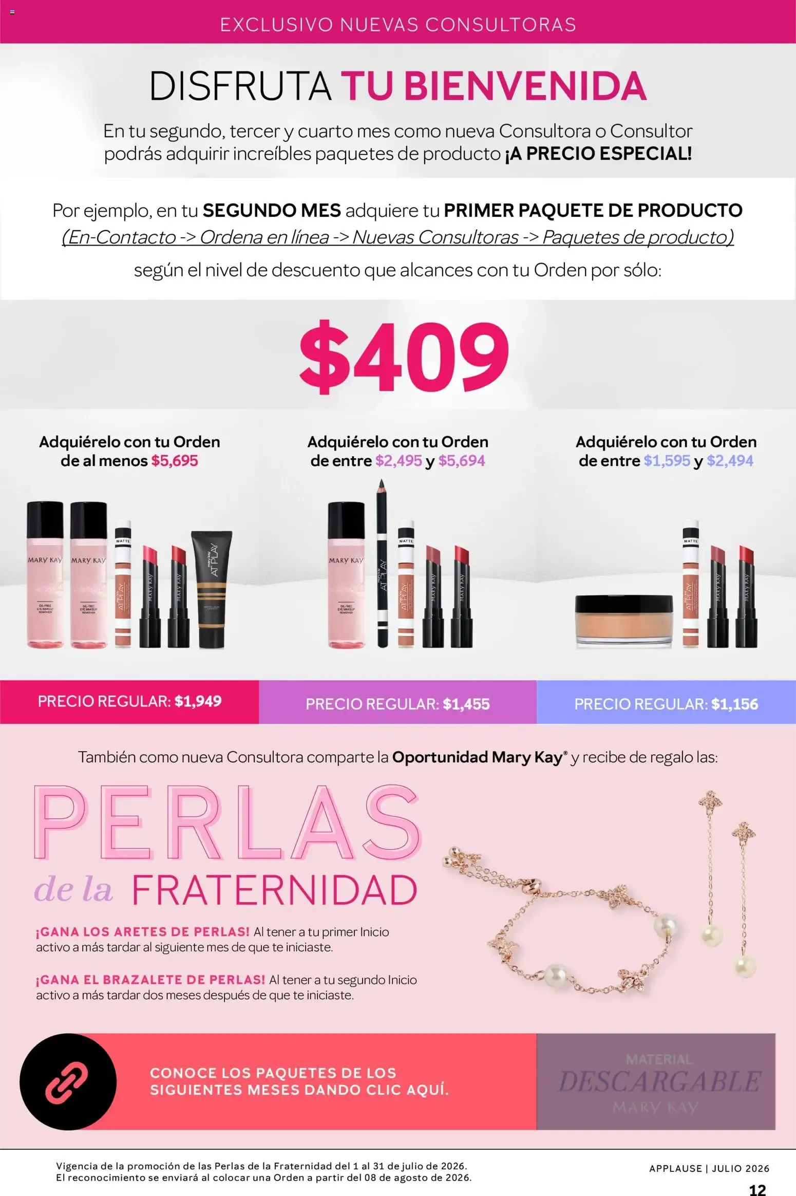 Catálogo de MARY KAY applause TU REVISTA PARA EL ÉXITO 1 de julio al 31 de julio 2026 - Pagina 12