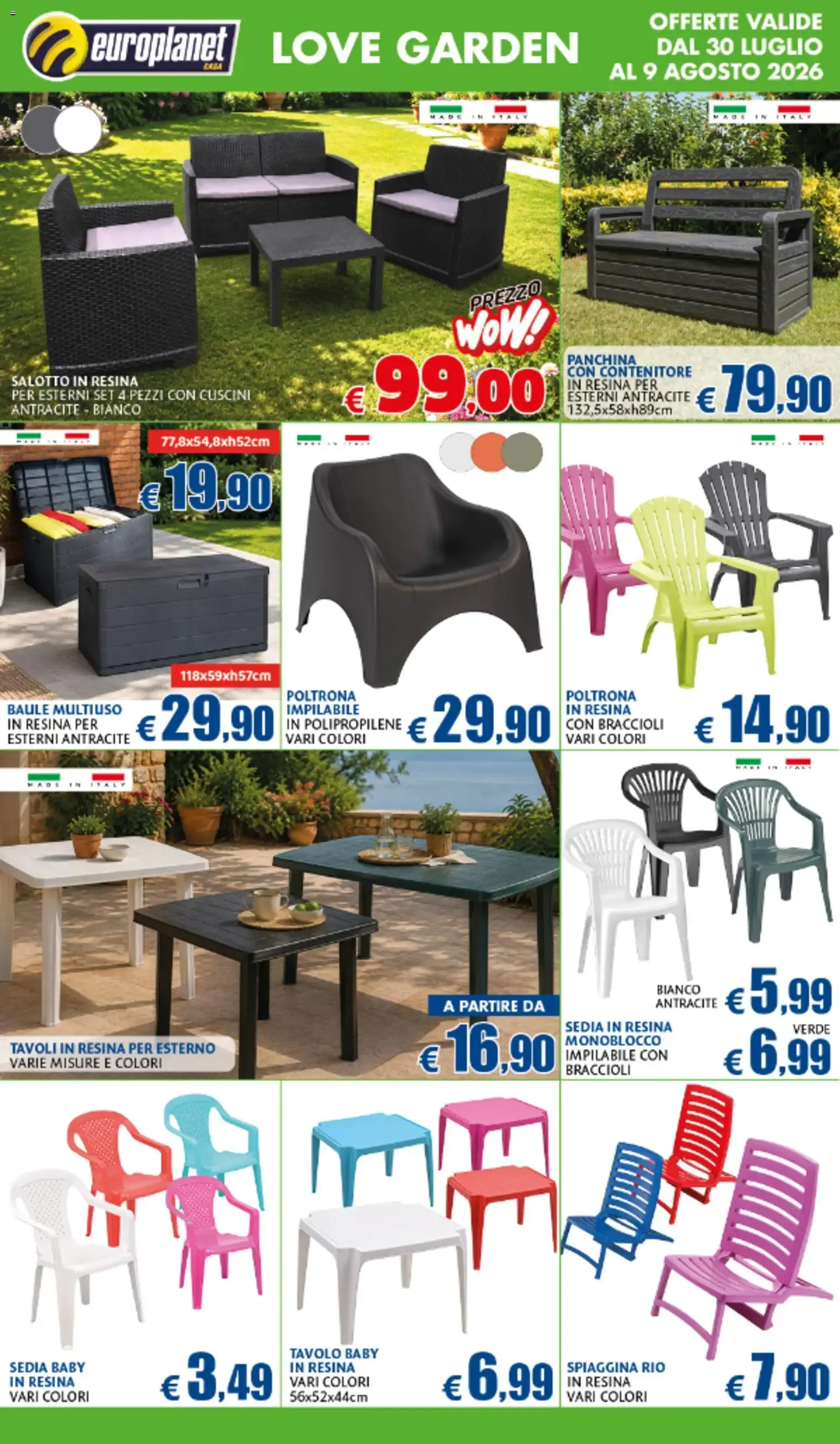 Nuovo Europlanet Casa volantino dal 30/07/2026 > offerte anteprima 🛍️ da 30 luglio a 9 agosto di 2026 - Pagina del volantino 12