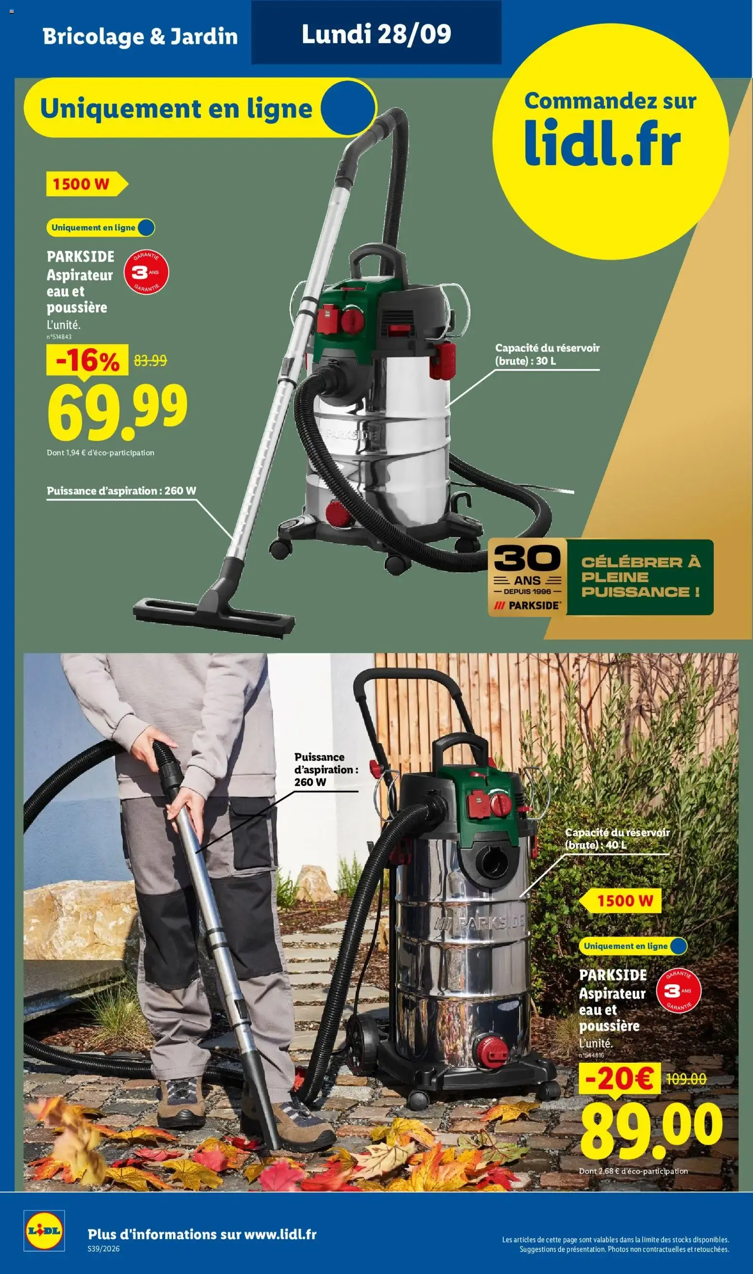 Catalogue LIDL du 24/09/2026 | Promo prospectus en ligne du 24 septembre au 30 septembre 2026 - Catalogue page 8
