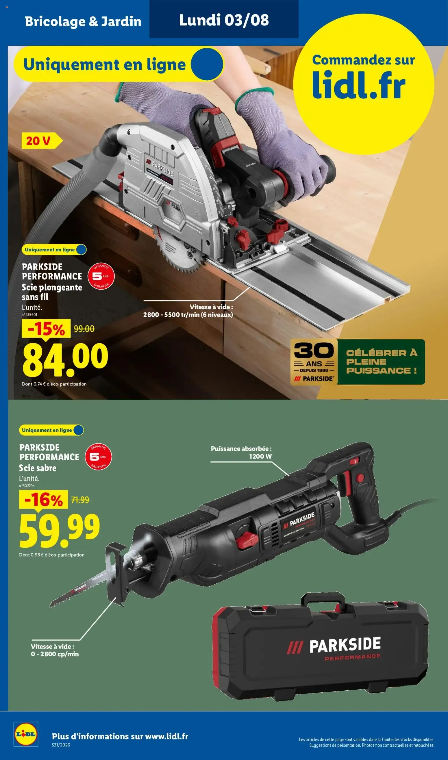 Catalogue LIDL du 03/08/2026 | Promo prospectus en ligne du 3 août au 6 août 2026 - Catalogue page 2