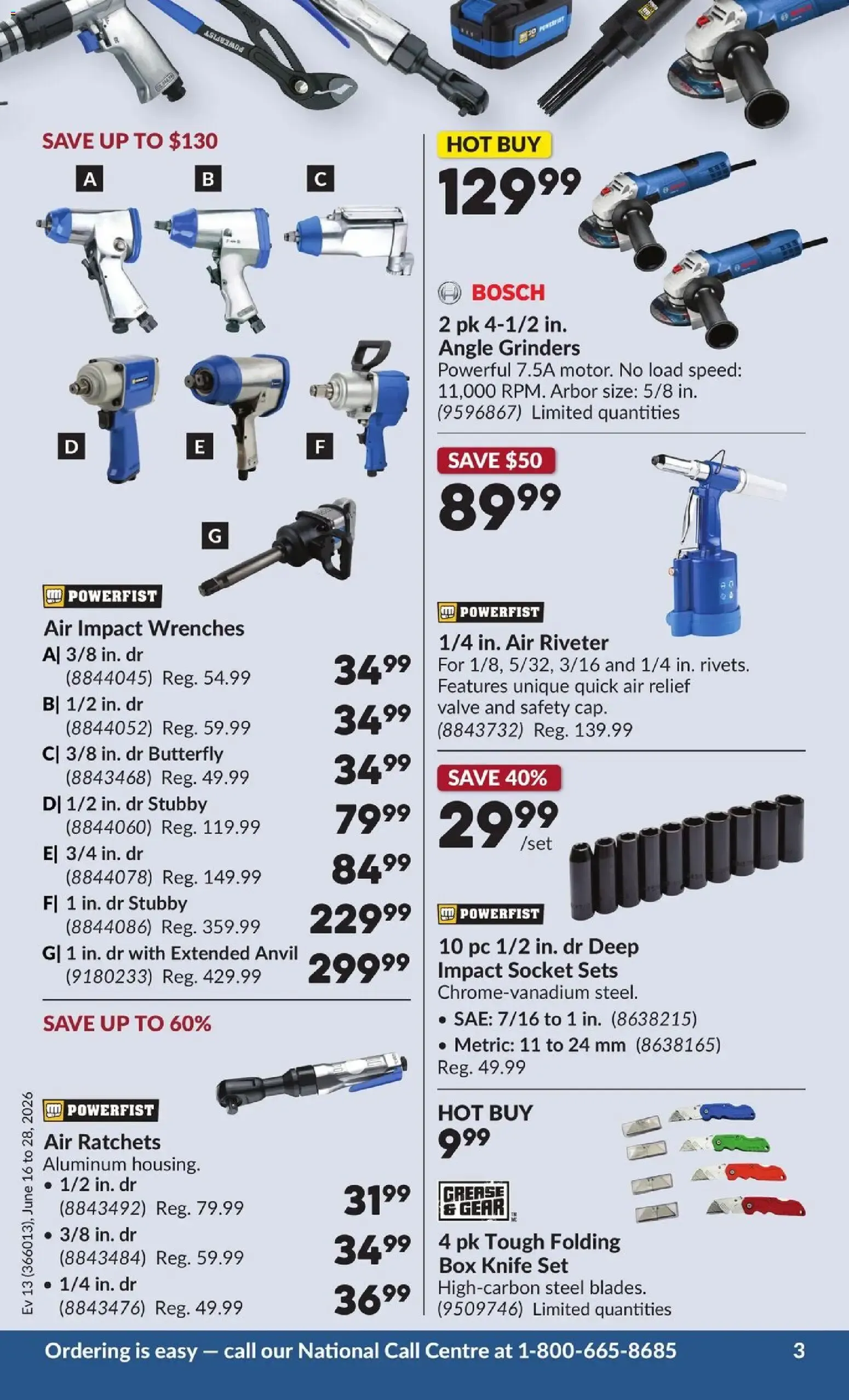 Princess Auto weekly flyer - 2 Week Sale! from Jun 16, 2026 > weekly specials & deals from June 16 to June 28 2026 - flyer page 7