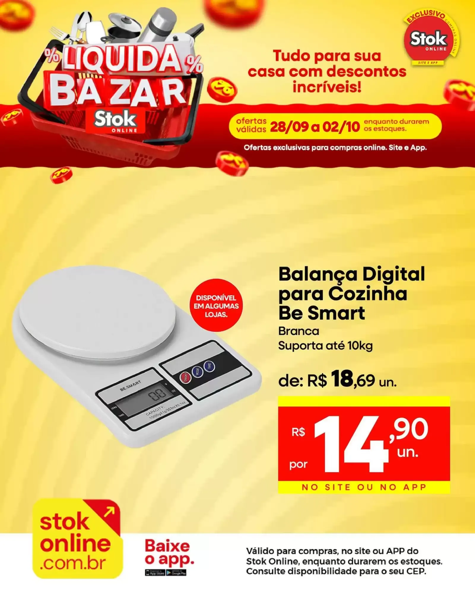 Encarte de Liquida Bazar Stok Online 28 de setembro até 2 de outubro 2026 - Pagina 4