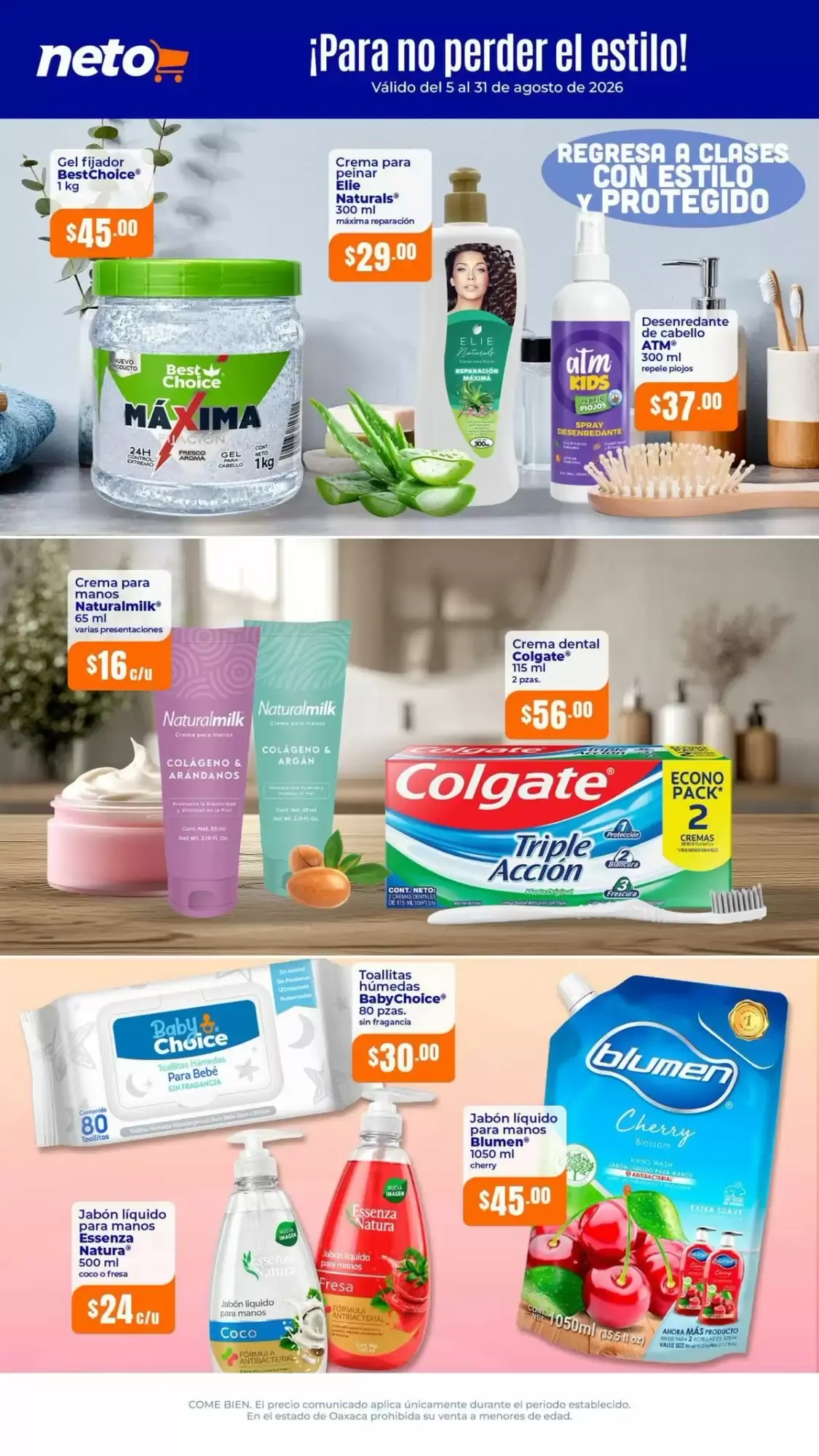 Catálogo de Neto - Back to School: Loncheras Llenas 5 de agosto al 31 de agosto 2026 - Pagina 6
