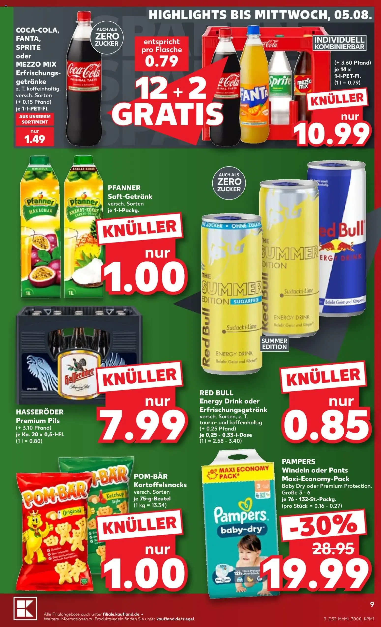 Kaufland: Richtig Sparen zum Wochenstart van 3 augustus tot 5 augustus 2026 - Folder pagina 9