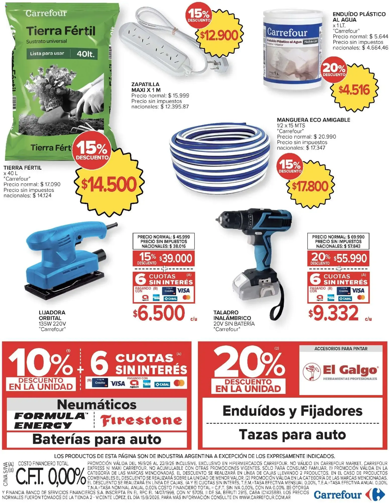 Ofertas de Carrefour Ofertas || del 16/09/2026 - 22/09/2026 || Promociones 16 de septiembre al 22 de septiembre 2026 - Página 21 del catálogo