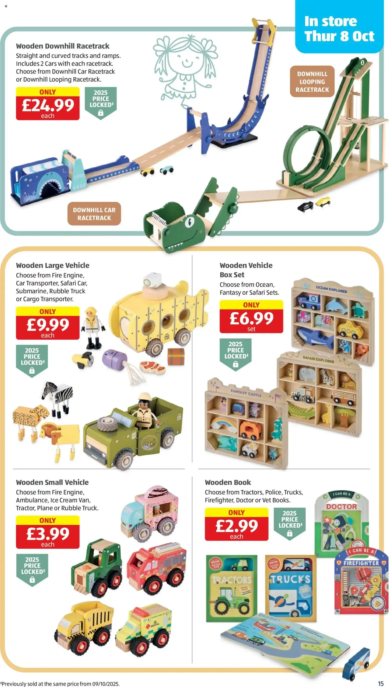 Aldi Specialbuys - The Wooden Toy Event from 5 October to 11 October 2026 - Catalogue Page 15