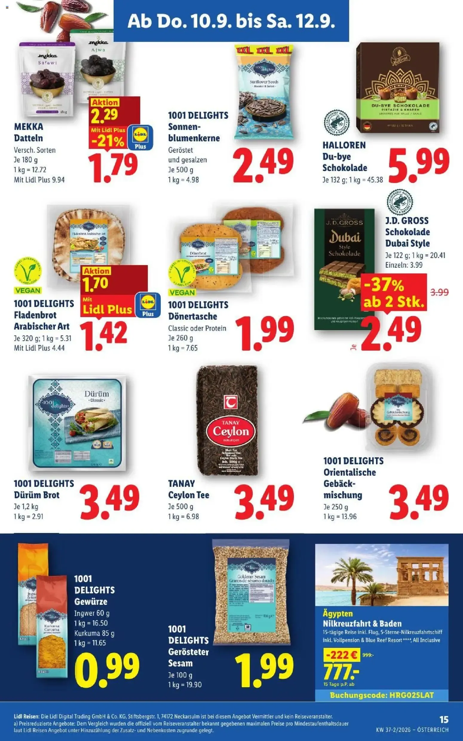 Lidl - Flugblatt ab 10.09.2026 - Angebote ab donnerstag von 10. September bis 12. September 2026 - Flugblätt seite  17