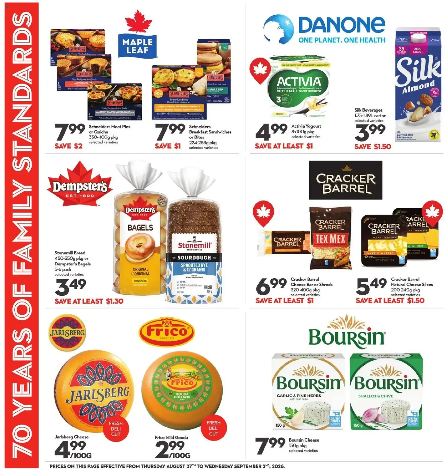 Longo's weekly flyer / circulaire from Sep 3, 2026 > weekly specials & deals from September 3 to September 9 2026 - flyer page 10