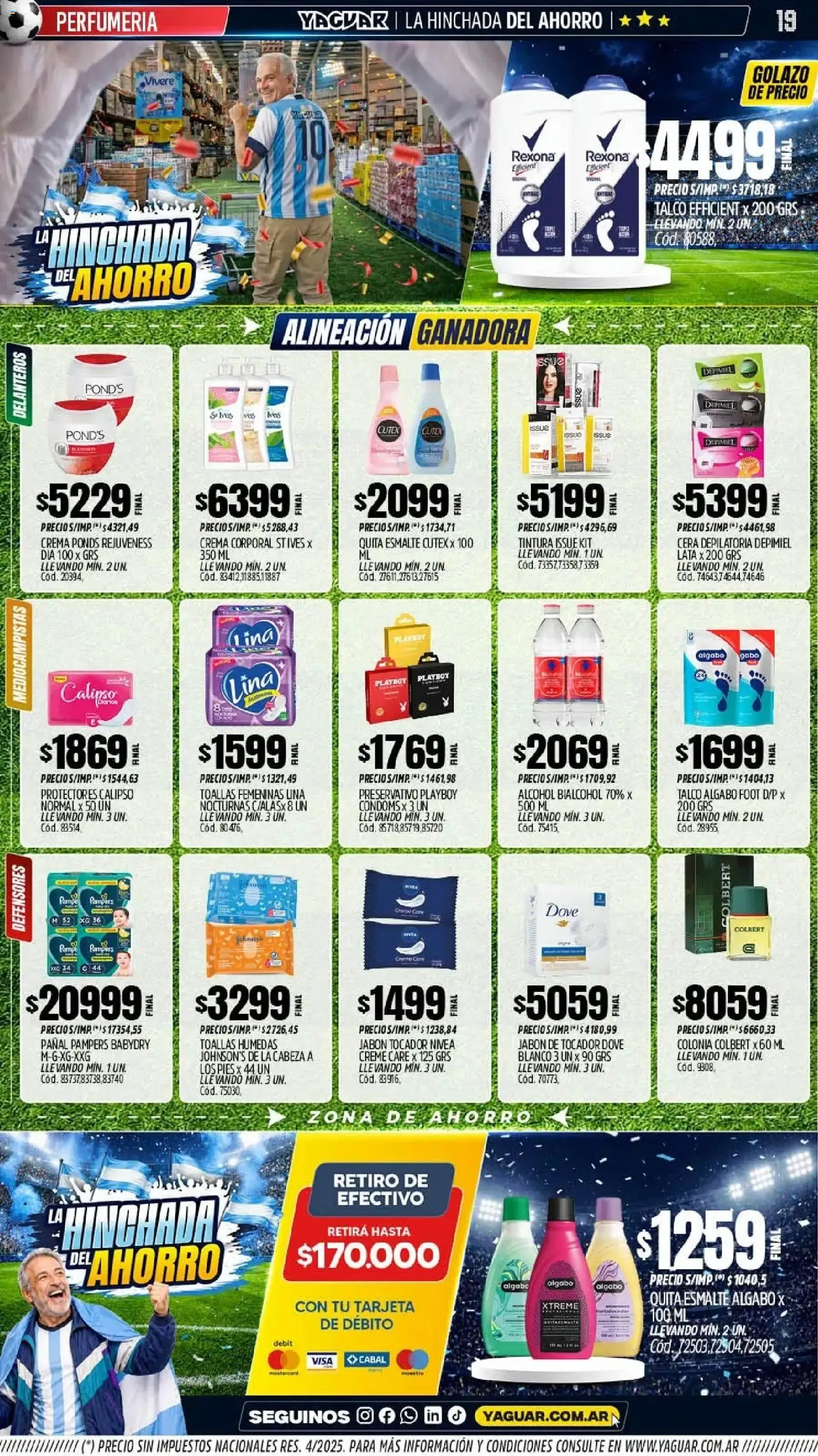 Ofertas de Mayorista Yaguar: La Hinchada del Ahorro 15 de junio al 21 de junio 2026 - Página 18 del catálogo