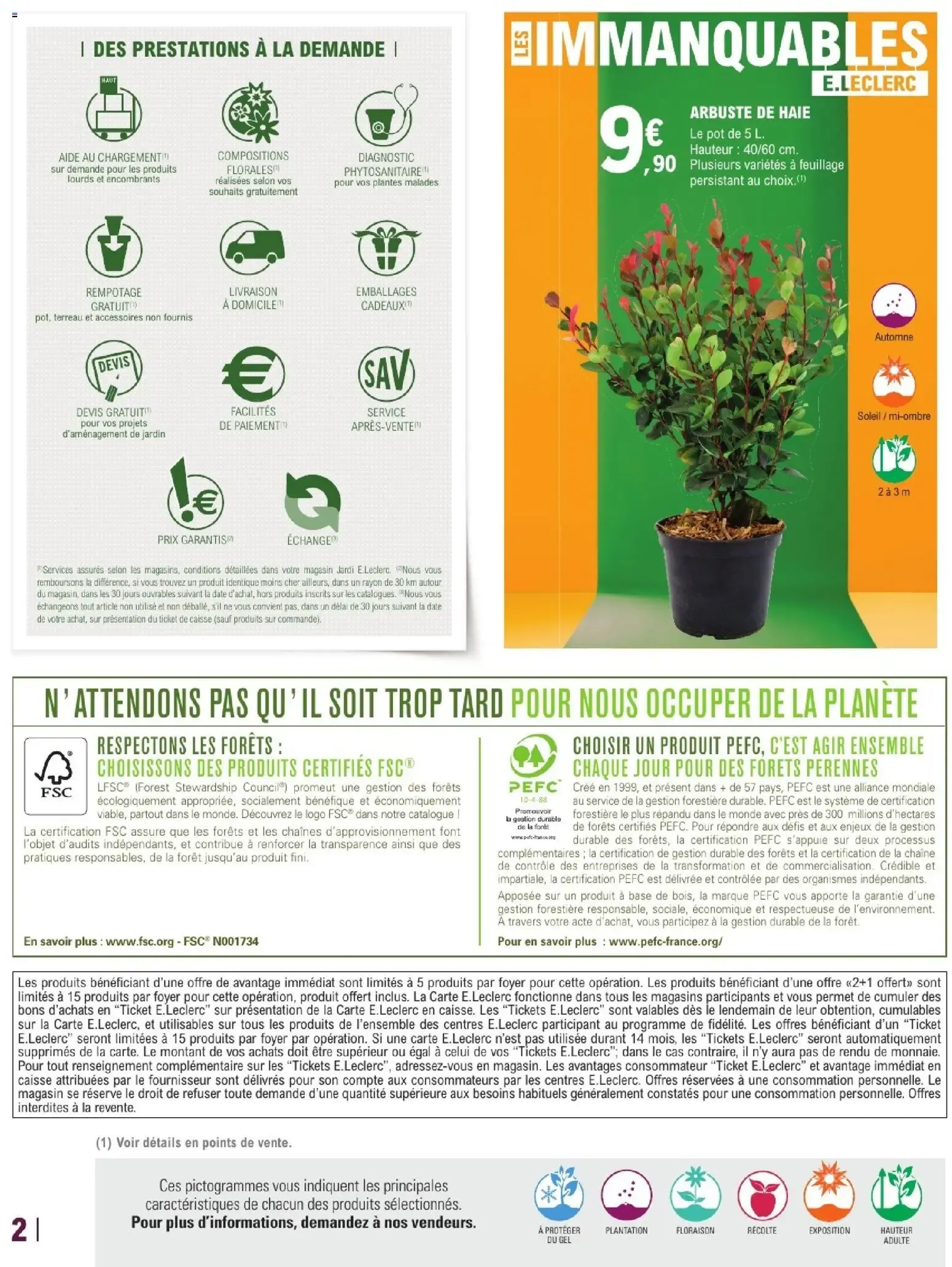 Brico E.Leclerc catalogue Jardi à partir du 13/10/2026 - promo en ligne du 13 octobre au 24 octobre 2026 - Catalogue page 2