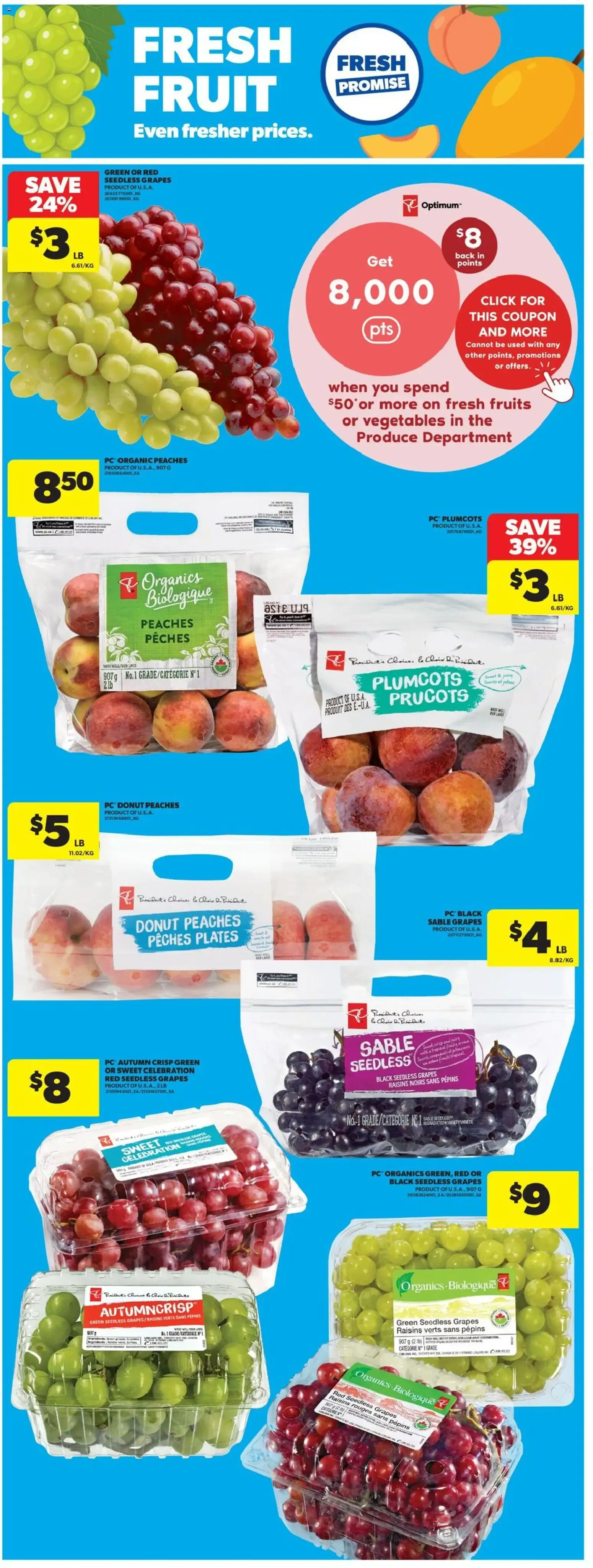 President's Choice Our top picks this week from August 13 to August 26 2026 - flyer page 12