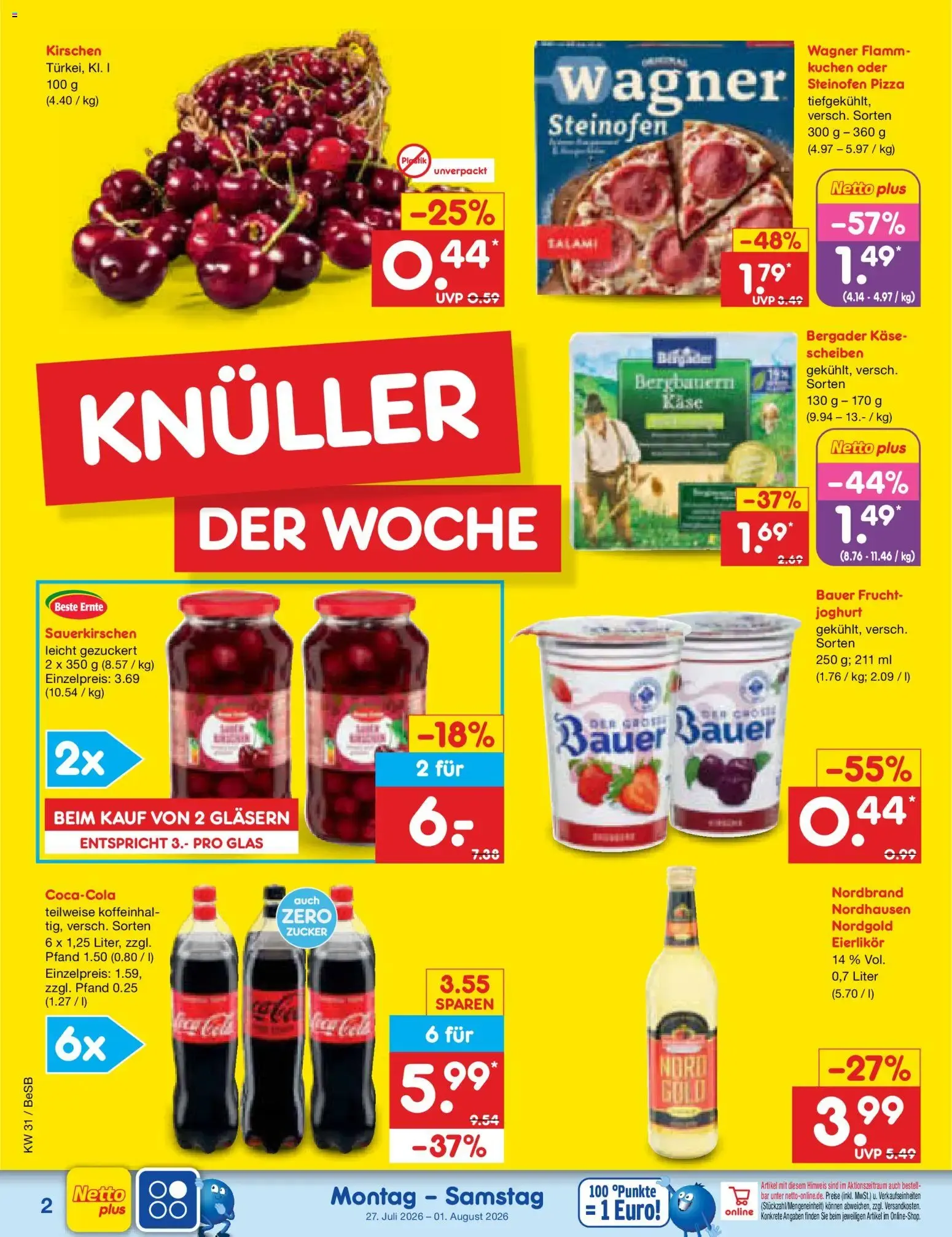 Netto Marken-Discount Prospekt (ab 27.07.2026) » Angebote von 27. Juli bis 1. August 2026 - Prospekt seite 2