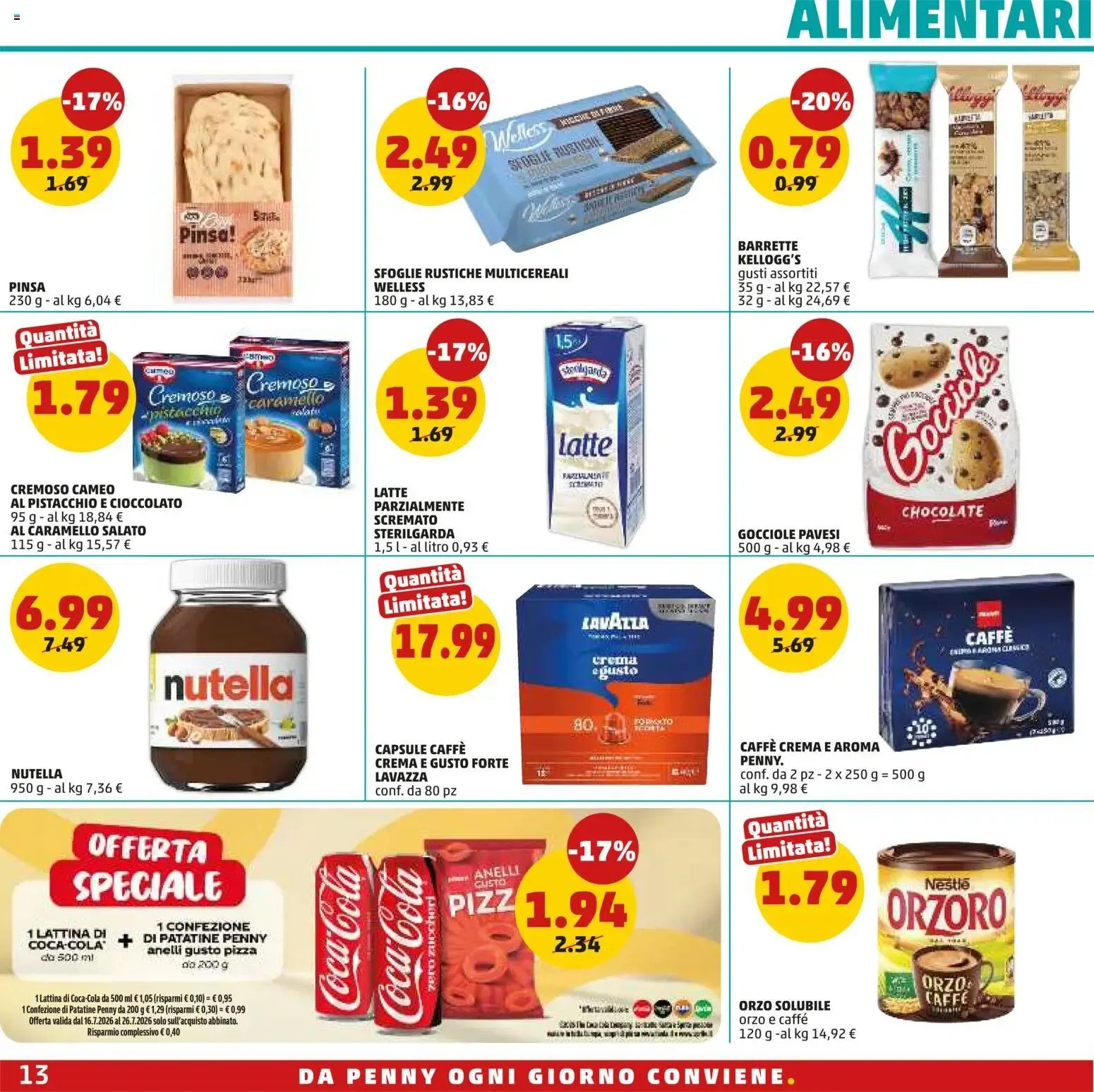 Volantino PENNY dal 16/07/2026 anteprima da 16 luglio a 29 luglio di 2026 - Pagina del volantino 13