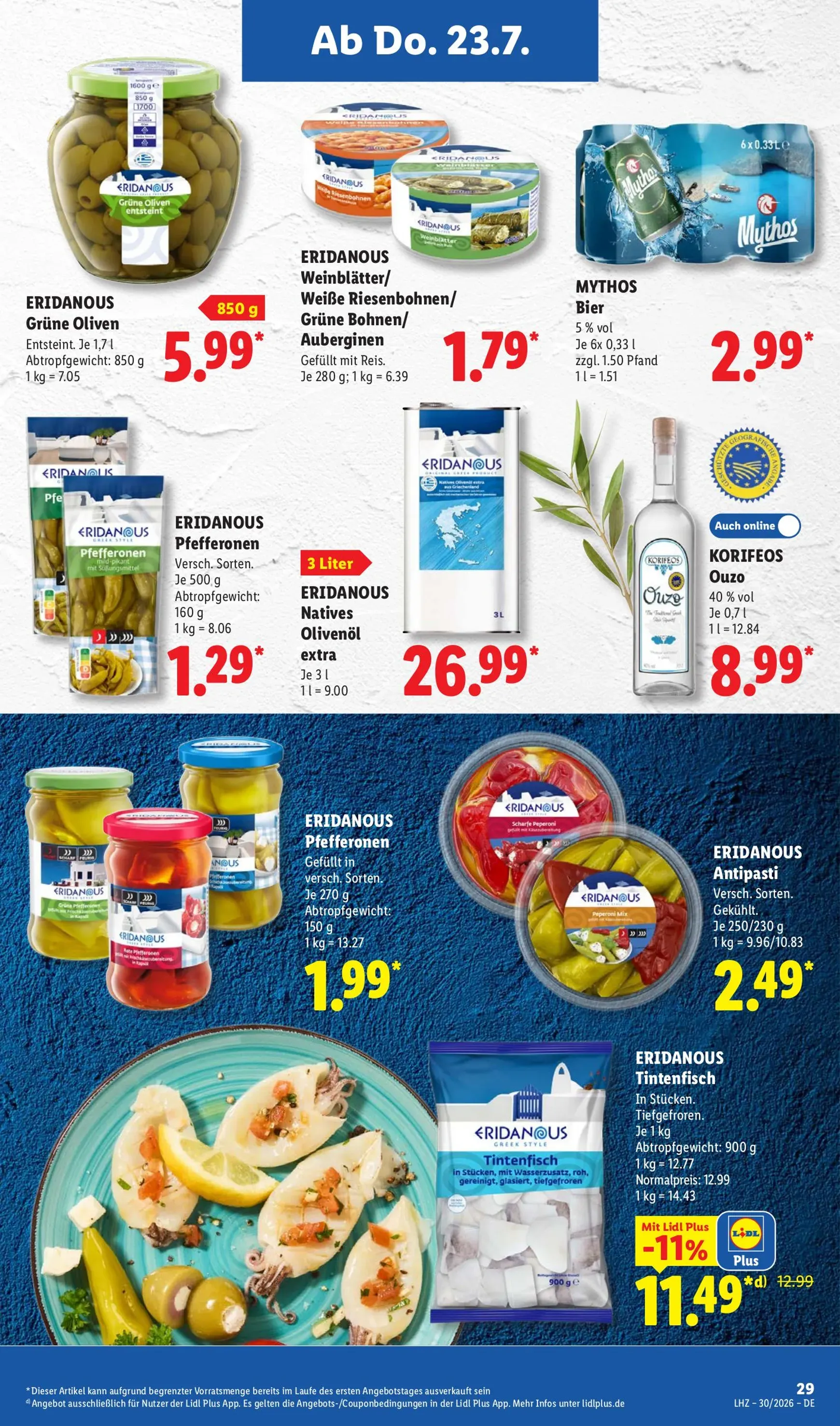 Lidl - Angebote der Woche Prospekt nächste Woche – von Montag 20.07.2026 bis Samstag 25.07.2026 von 20. Juli bis 25. Juli 2026 - Prospekt seite 56