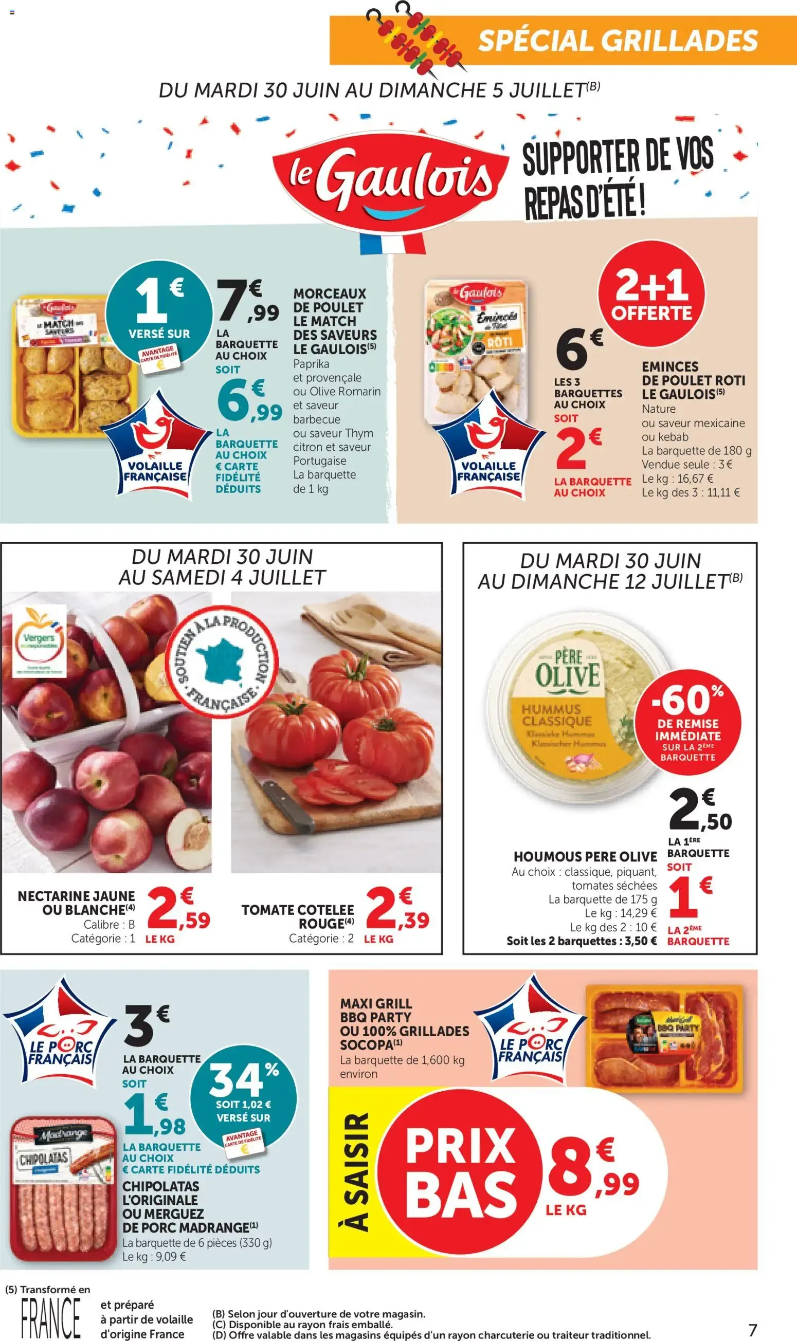 bi1 Supermarché - Ofertas del 30 de junio al 12 de julio de 2026 du 30 juin au 12 juillet 2026 - Catalogue page 7