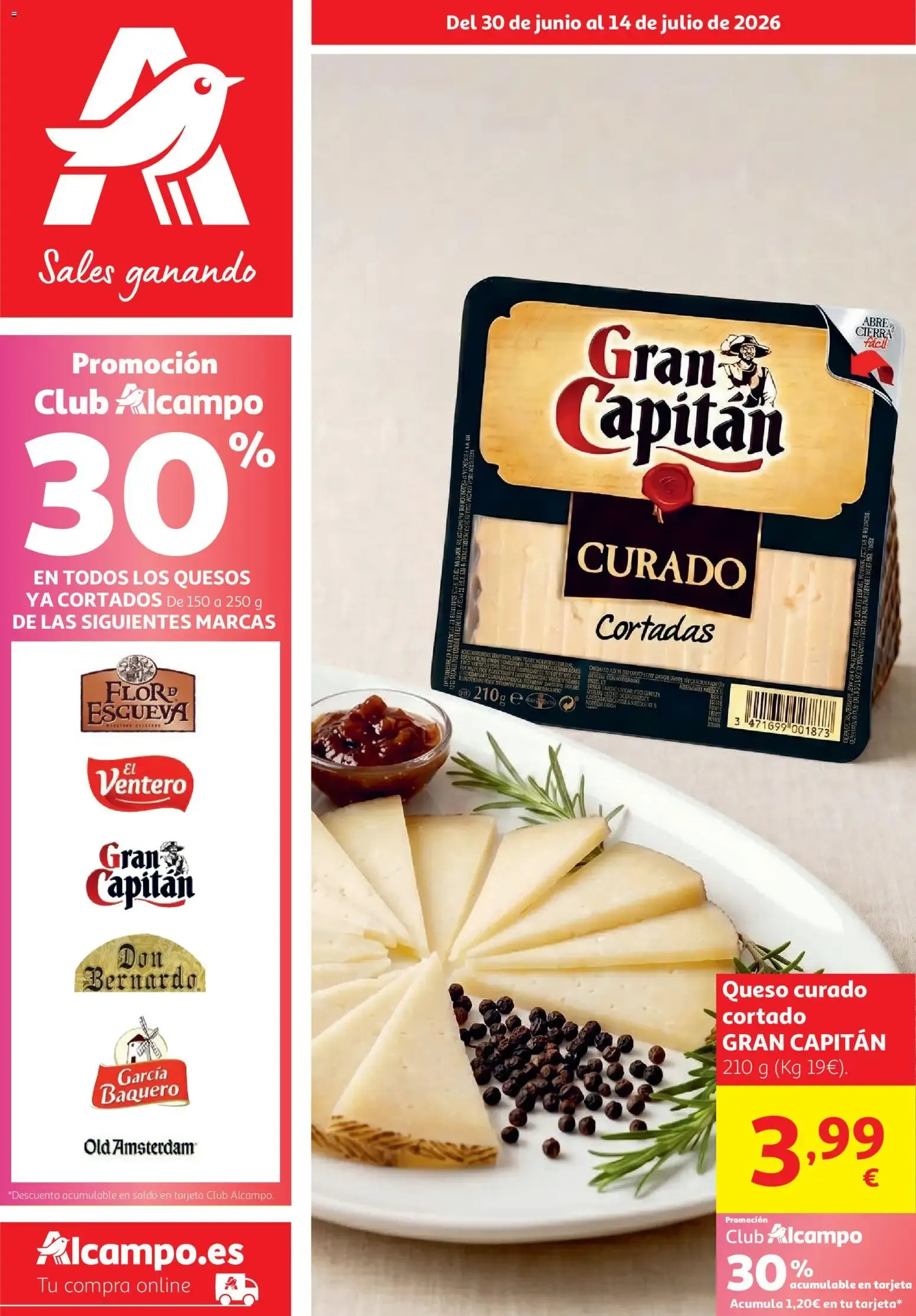 Catálogo de Alcampo - Supermercado Nacional 30/06/2026 - 14/07/2026 30 de junio al 14 de julio 2026 - Página 1
