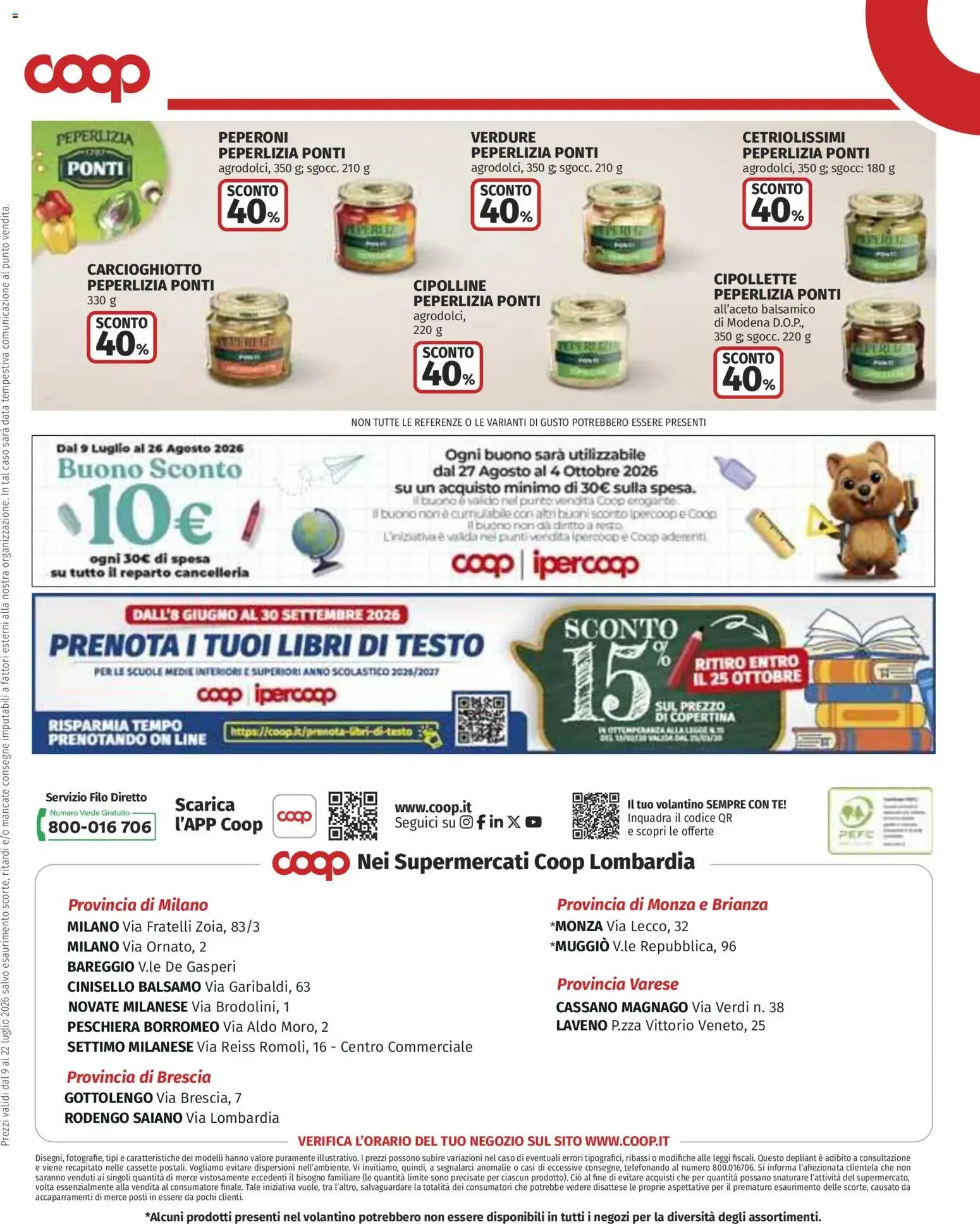 COOP Extra Offerte da 9 luglio a 22 luglio di 2026 - Pagina del volantino 22