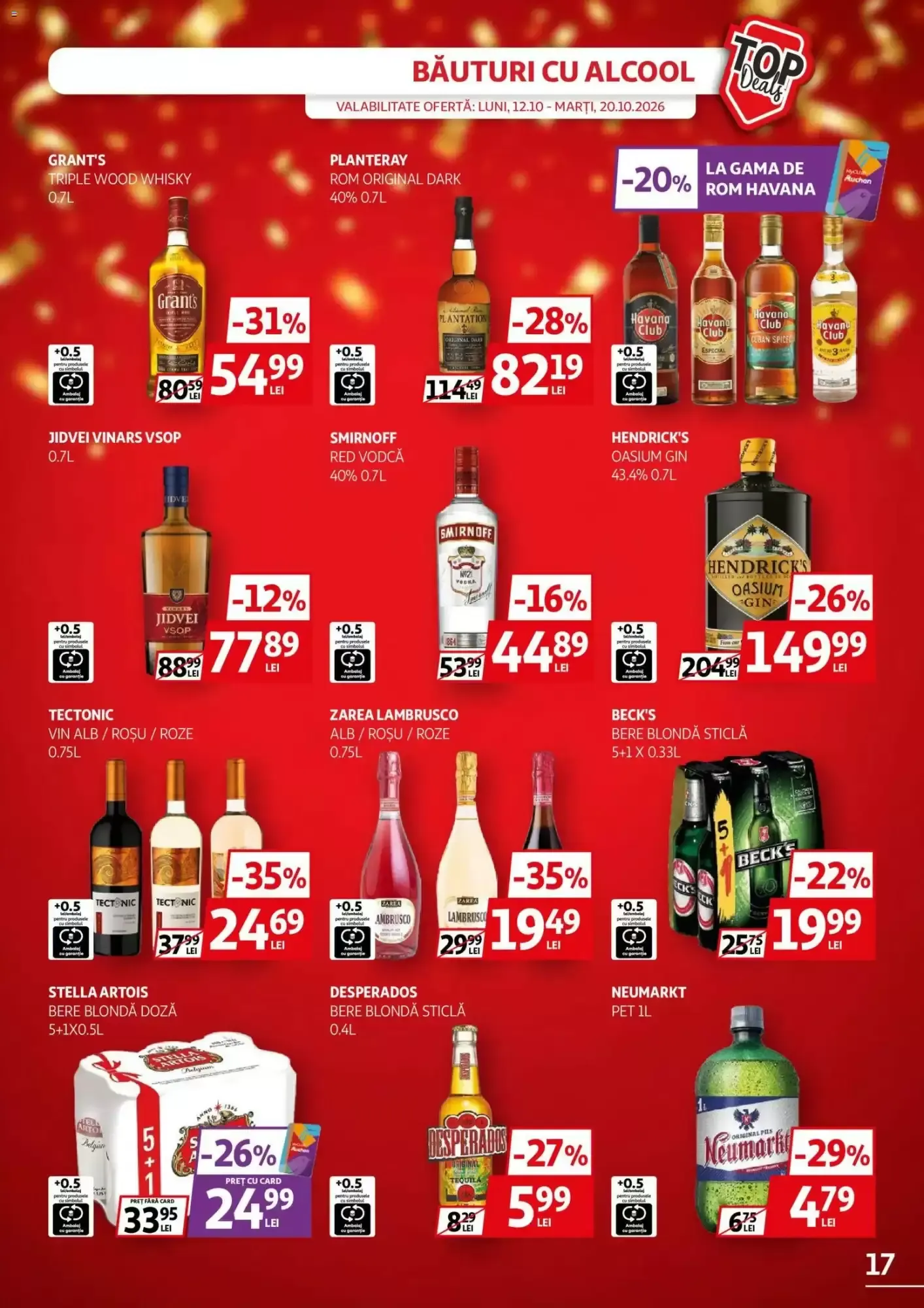 Catalog Catalog Auchan de la 12 octombrie până la 20 octombrie 2026 - Revista Pagina 17