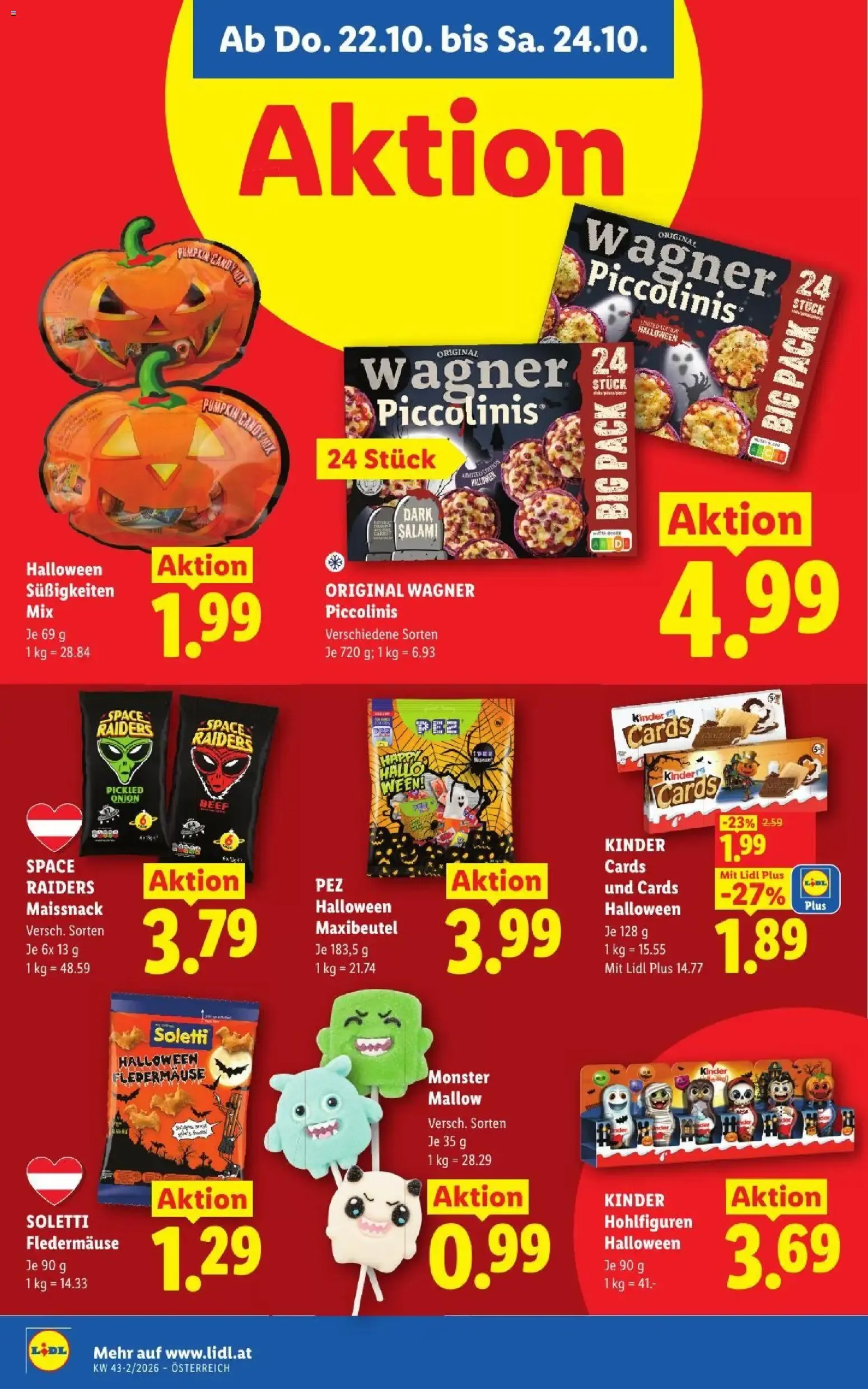 Lidl Flugblatt ab 22.10.2026 - Angebote ab donnerstag von 22. Oktober bis 24. Oktober 2026 - Flugblätt seite 10