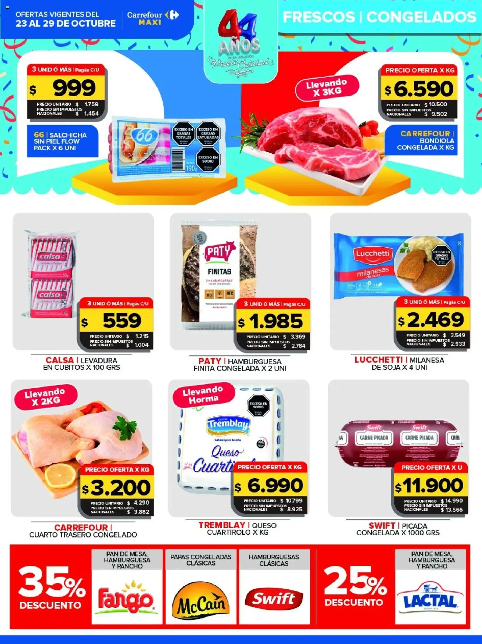 Ofertas de Carrefour Maxi catálogo del 23/10/2026 - 29/10/2026 23 de octubre al 29 de octubre 2026 - Página 11 del catálogo
