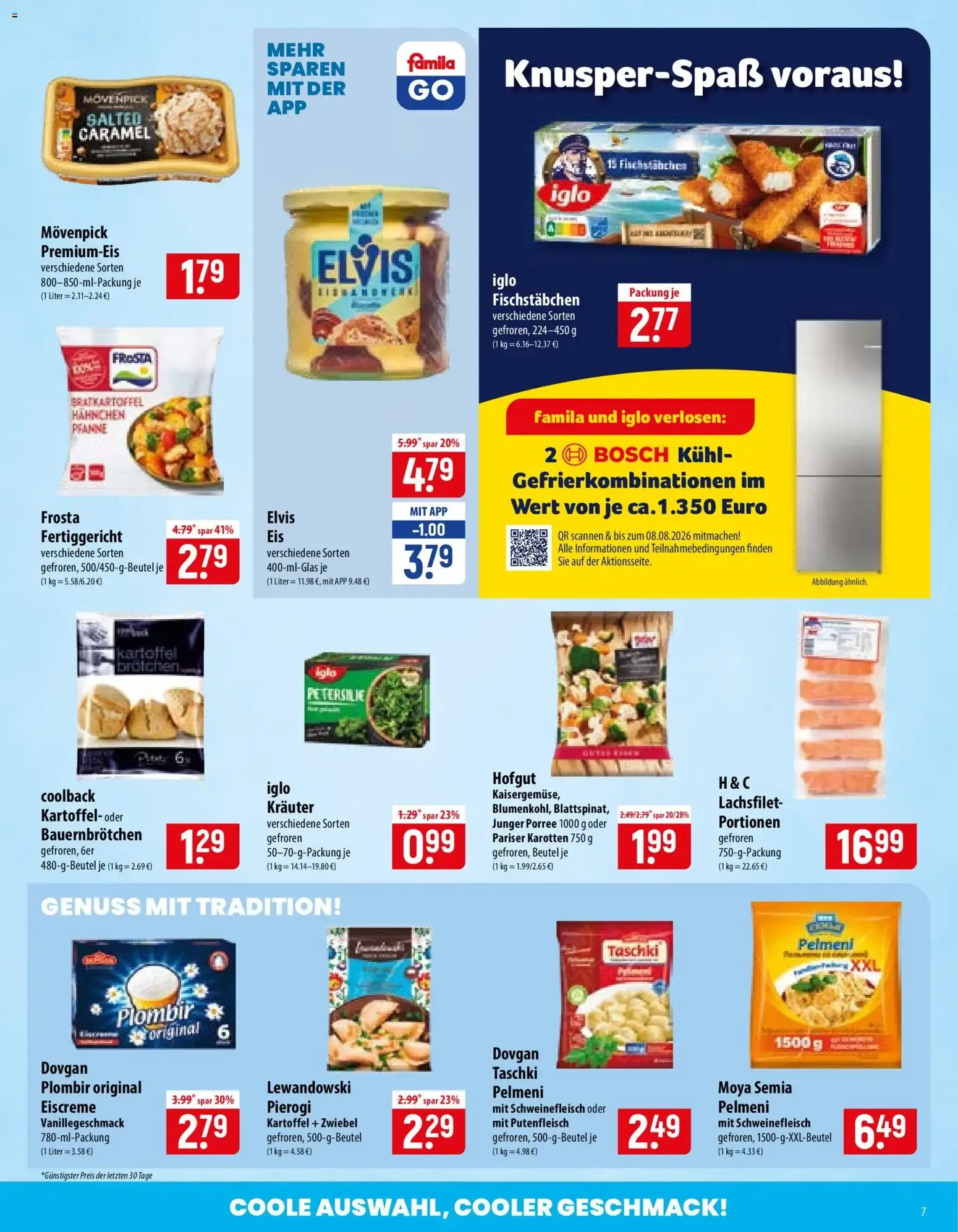 Famila besser als gut! von 27. Juli bis 1. August 2026 - Prospekt seite 7