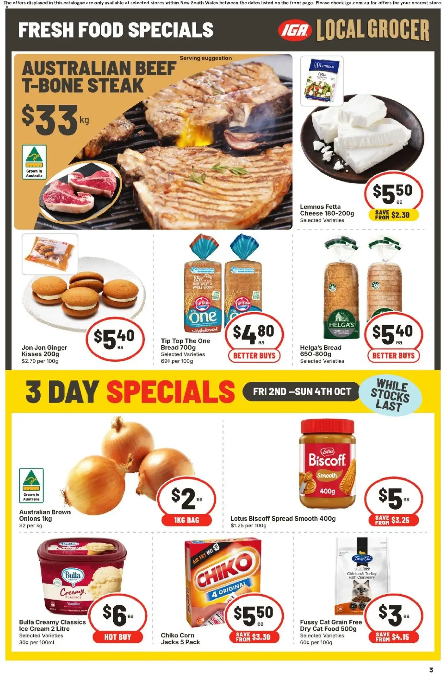 IGA Local Grocer - Great Saves and Local Faves - Catalogue valid from 30 September to 6 October 2026 - page 3