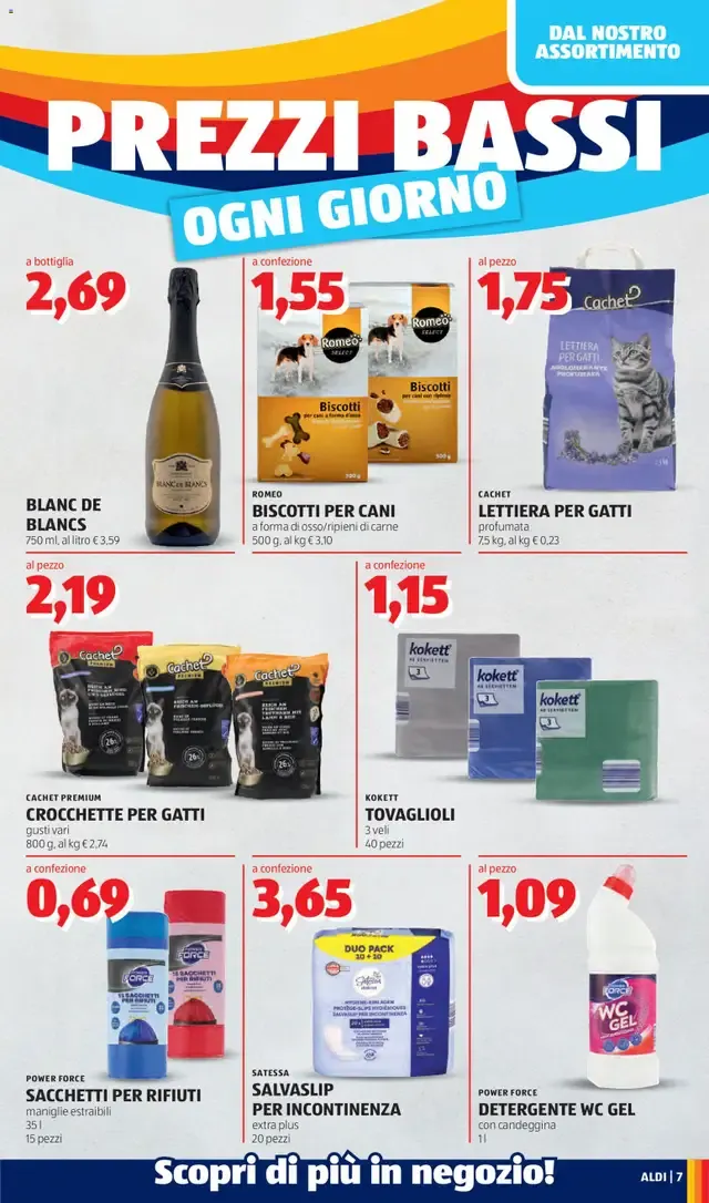Aldi volantino - scopri il nuovo volantino valido dal 27/07/2026 ⭐️ da 27 luglio a 2 agosto di 2026 - Pagina del volantino 7