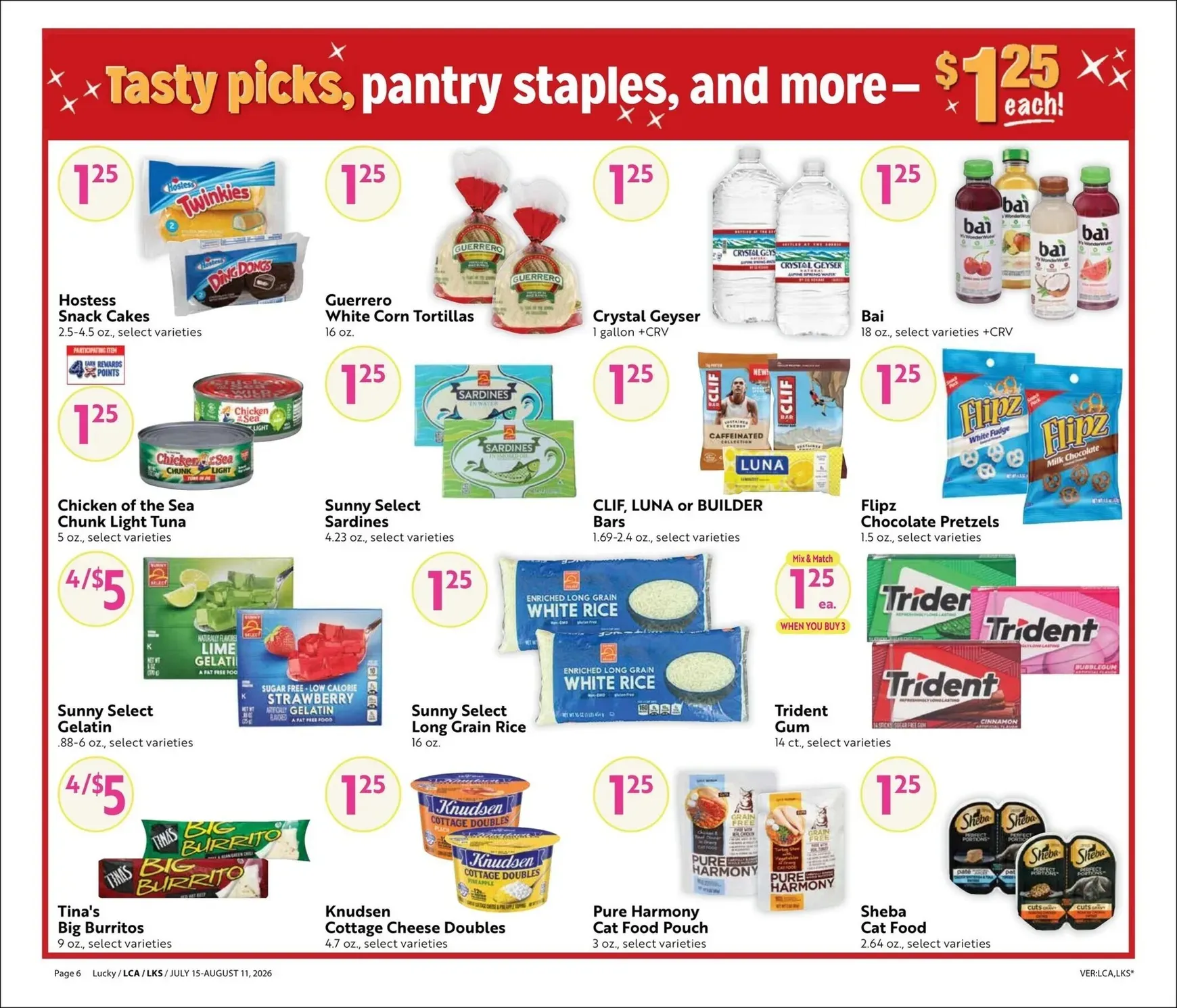 Weekly ad Lucky Steals & Deals from July 15 to August 11 2026 - Page 6
