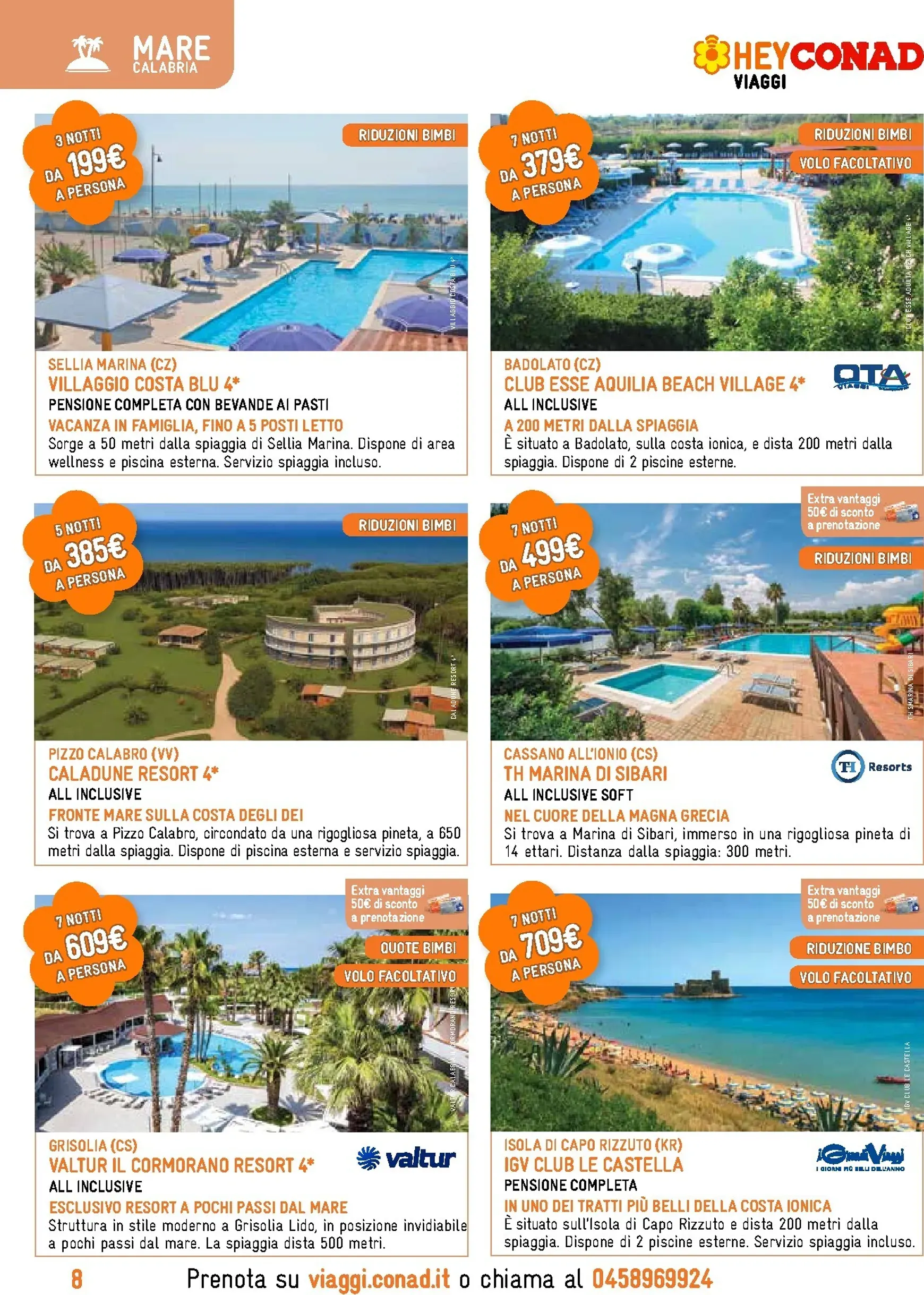 CATALOGO VACANZE ESTIVE LAST MINUTE da 1 giugno a 30 settembre di 2026 - Pagina del volantino 8