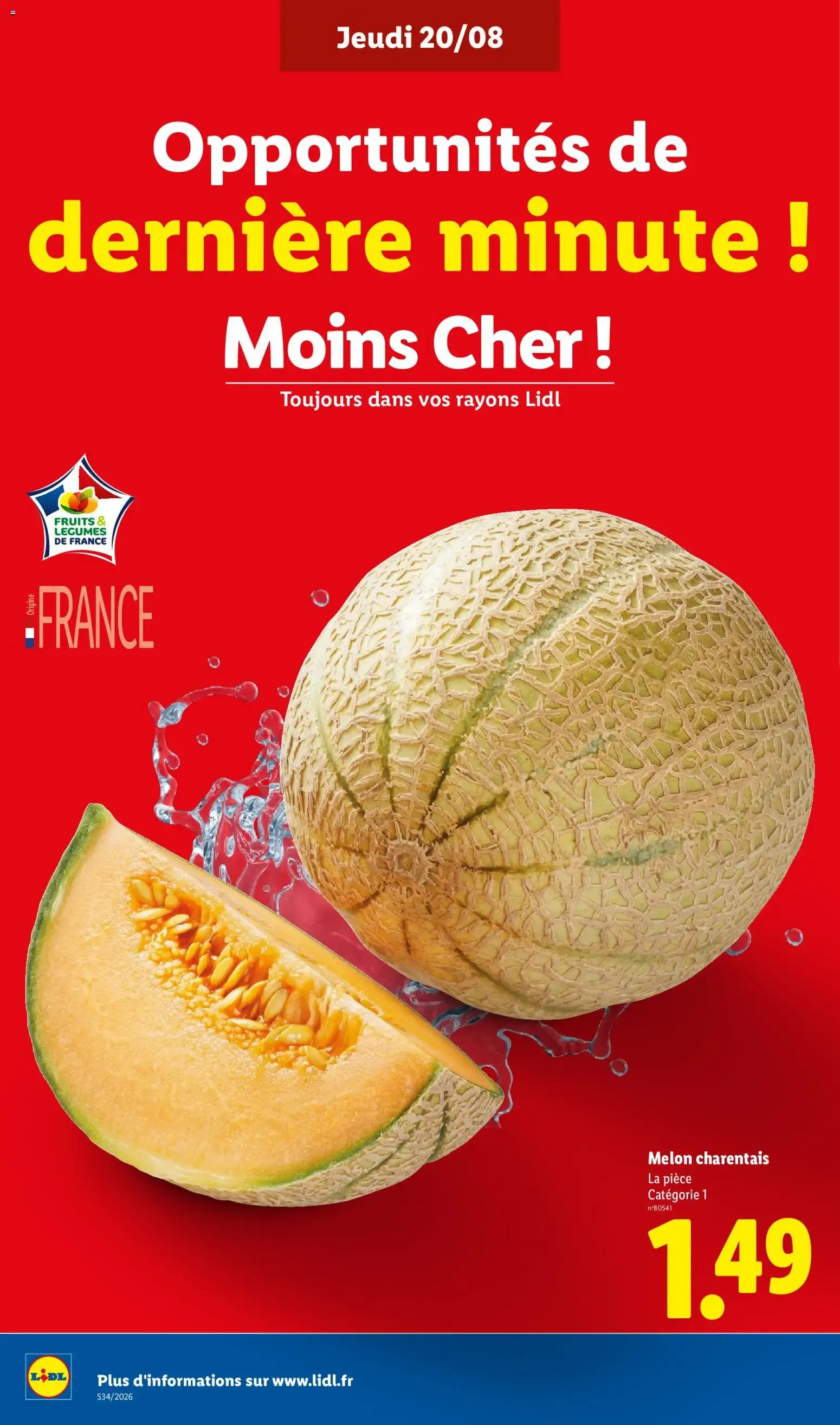 LIDL: La rentrée des économies! du 20 août au 26 août 2026 - Catalogue page 4