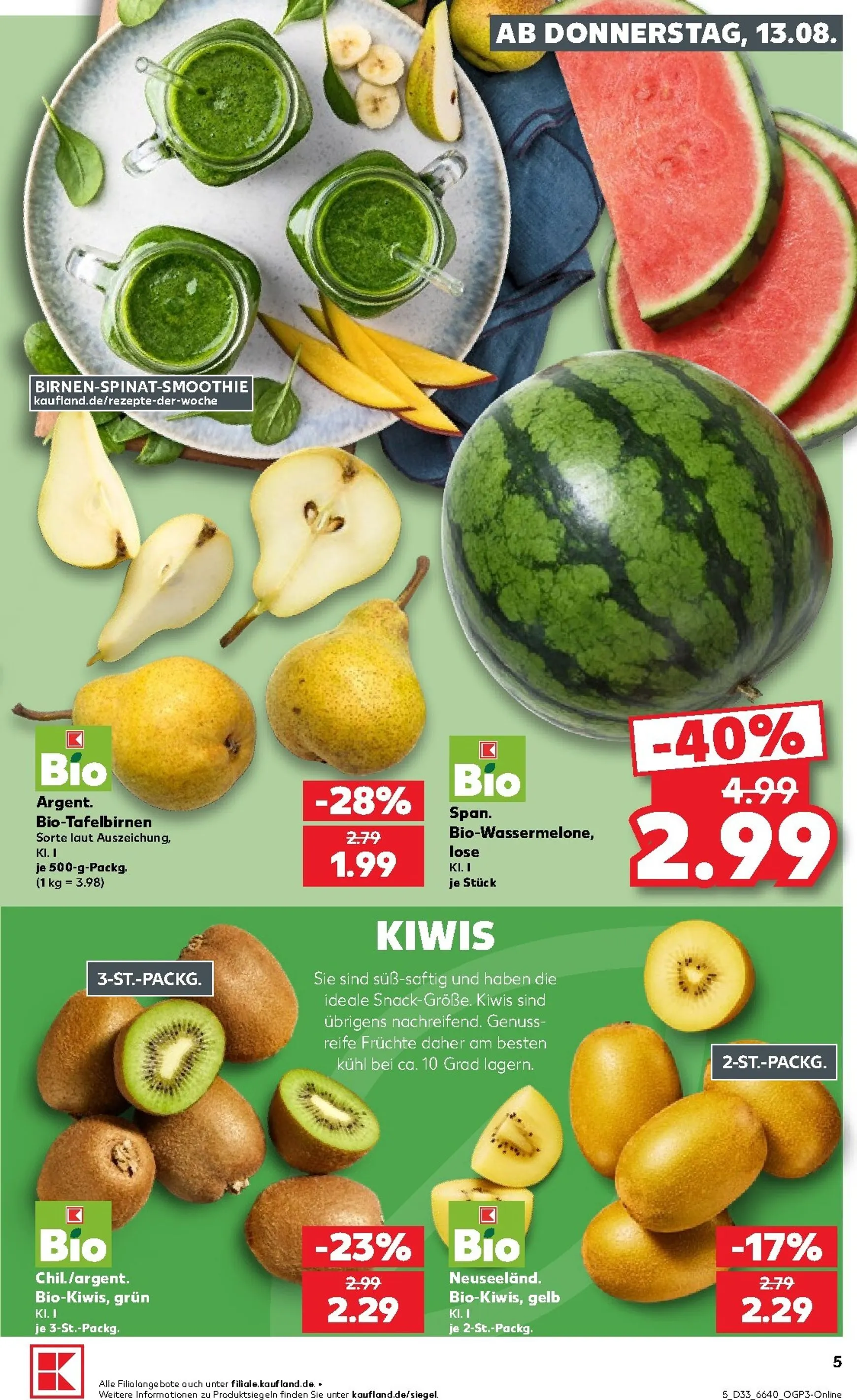 Neuer Kaufland Prospekt – von Donnerstag 13.08.2026 bis Mittwoch 19.08.2026 von 13. August bis 19. August 2026 - Prospekt seite 5