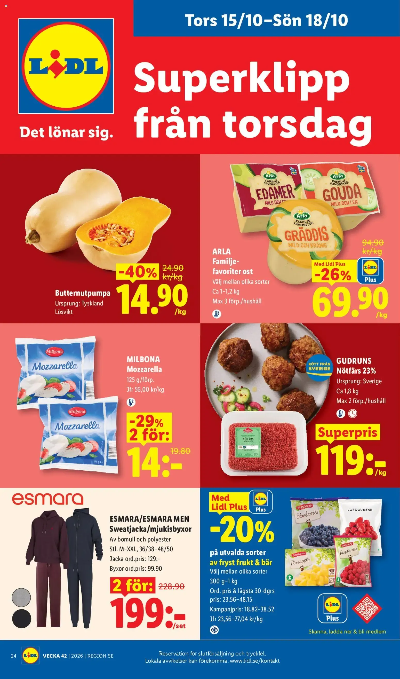 Leva Lidl. Det lönar sig. från 12 oktober till 18 oktober 2026 - Reklamblad sidor 30