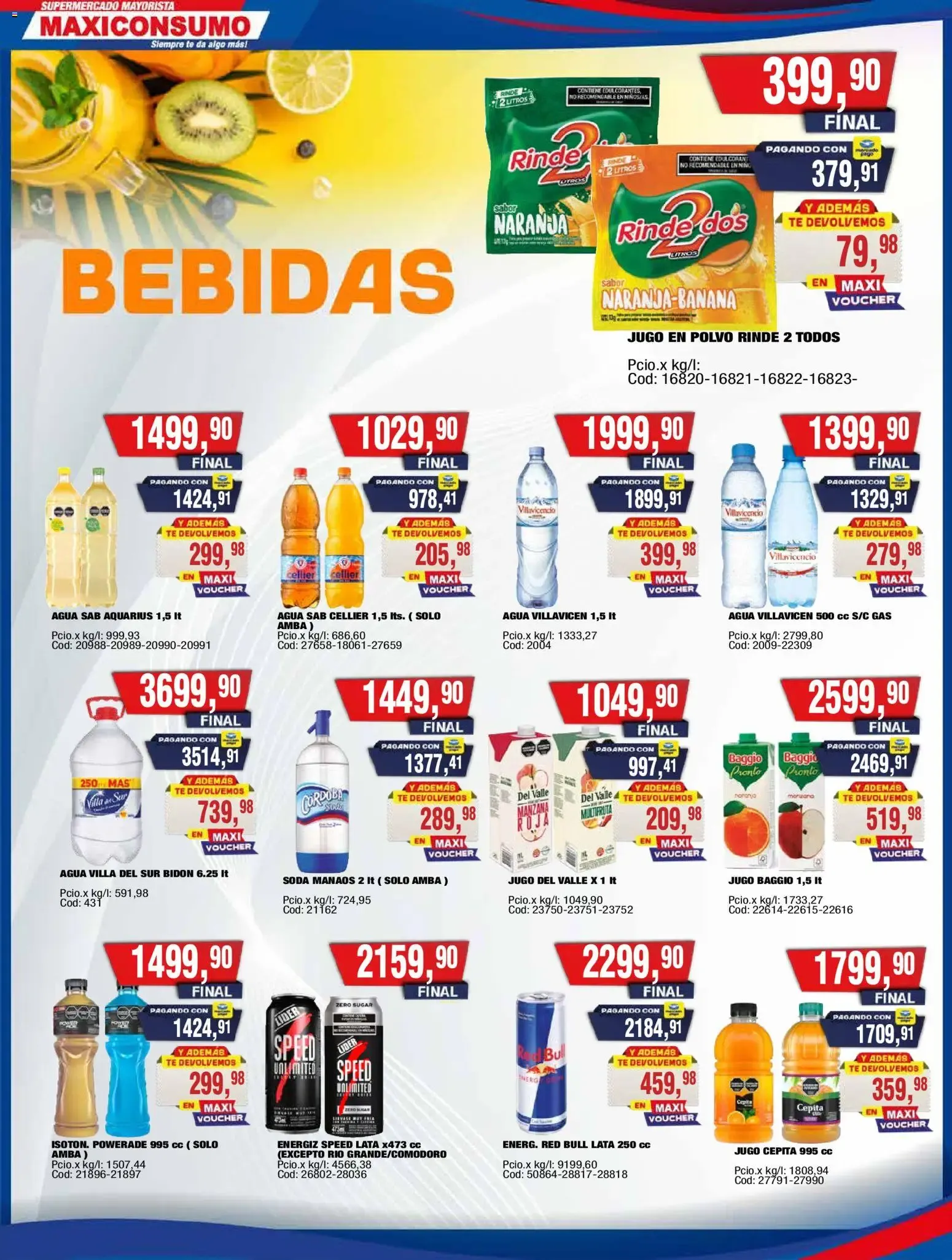 Ofertas de Maxiconsumo - Ofertas || del 14/09/2026 - 20/09/2026 || Catálogo 7 de septiembre al 13 de septiembre 2026 - Página 18 del catálogo