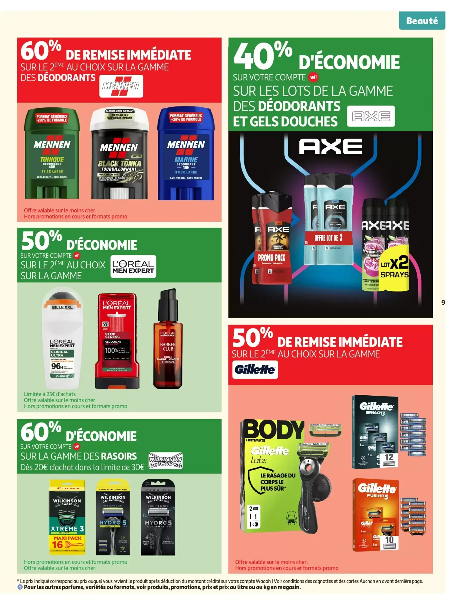 Catalogue Auchan | Beauté du 16 juin au 28 juin 2026 - Catalogue page 9