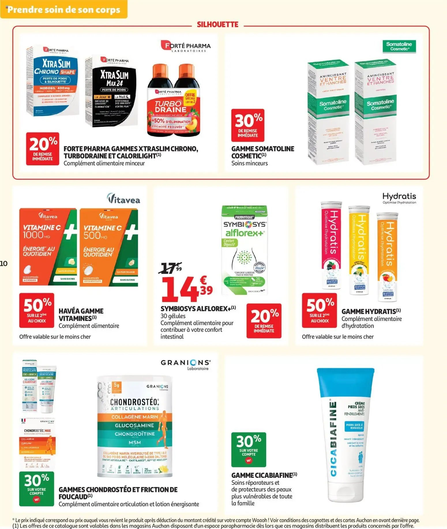Auchan Parapharmacie, beauté à partir du 02/06/2026 - promo en ligne du 2 juin au 24 juin 2026 - Catalogue page 10