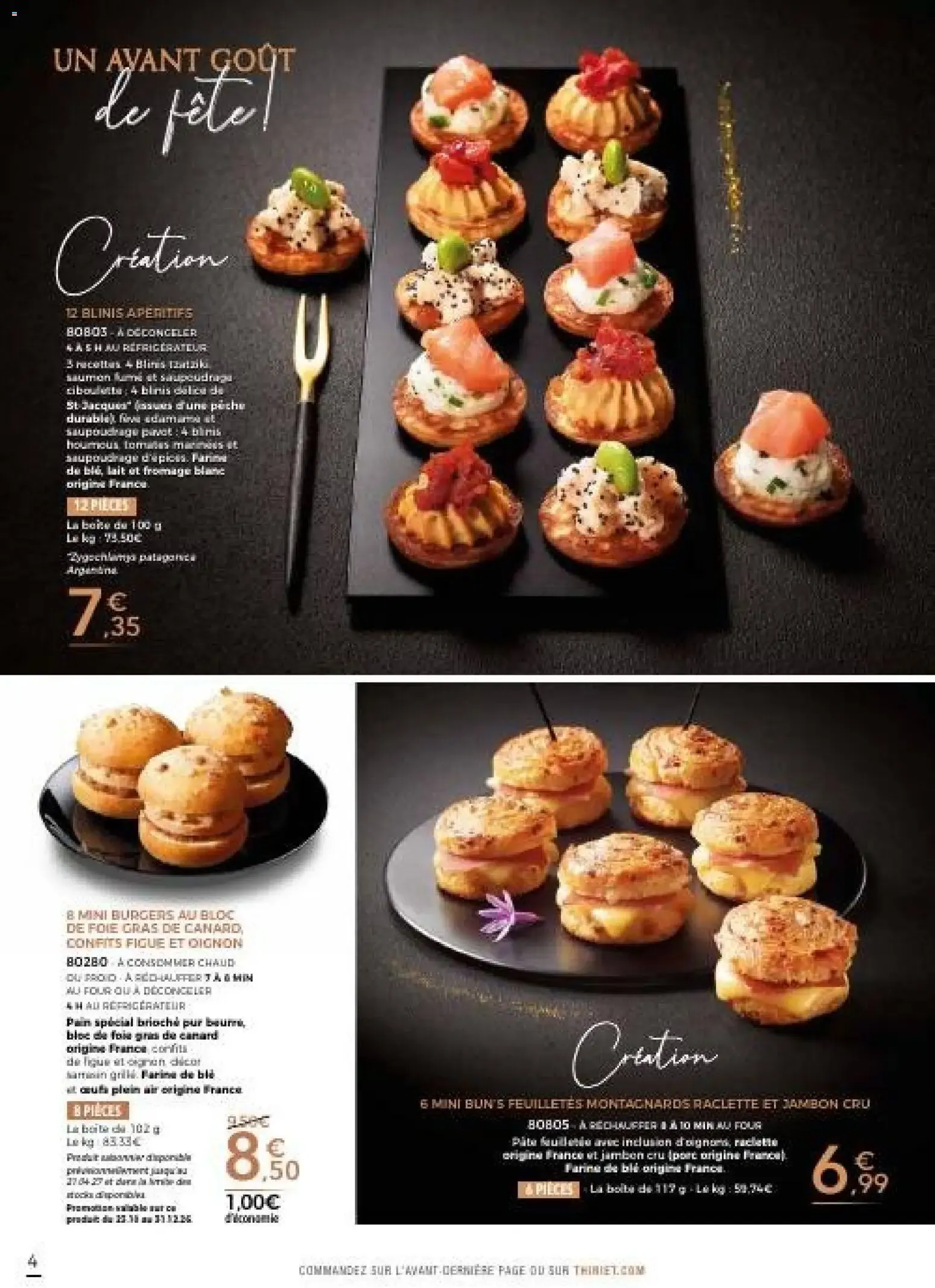 Thiriet Catalogue livraison à domicile à partir du 23/10/2026 - promo en ligne du 23 octobre au 18 novembre 2026 - Catalogue page 4