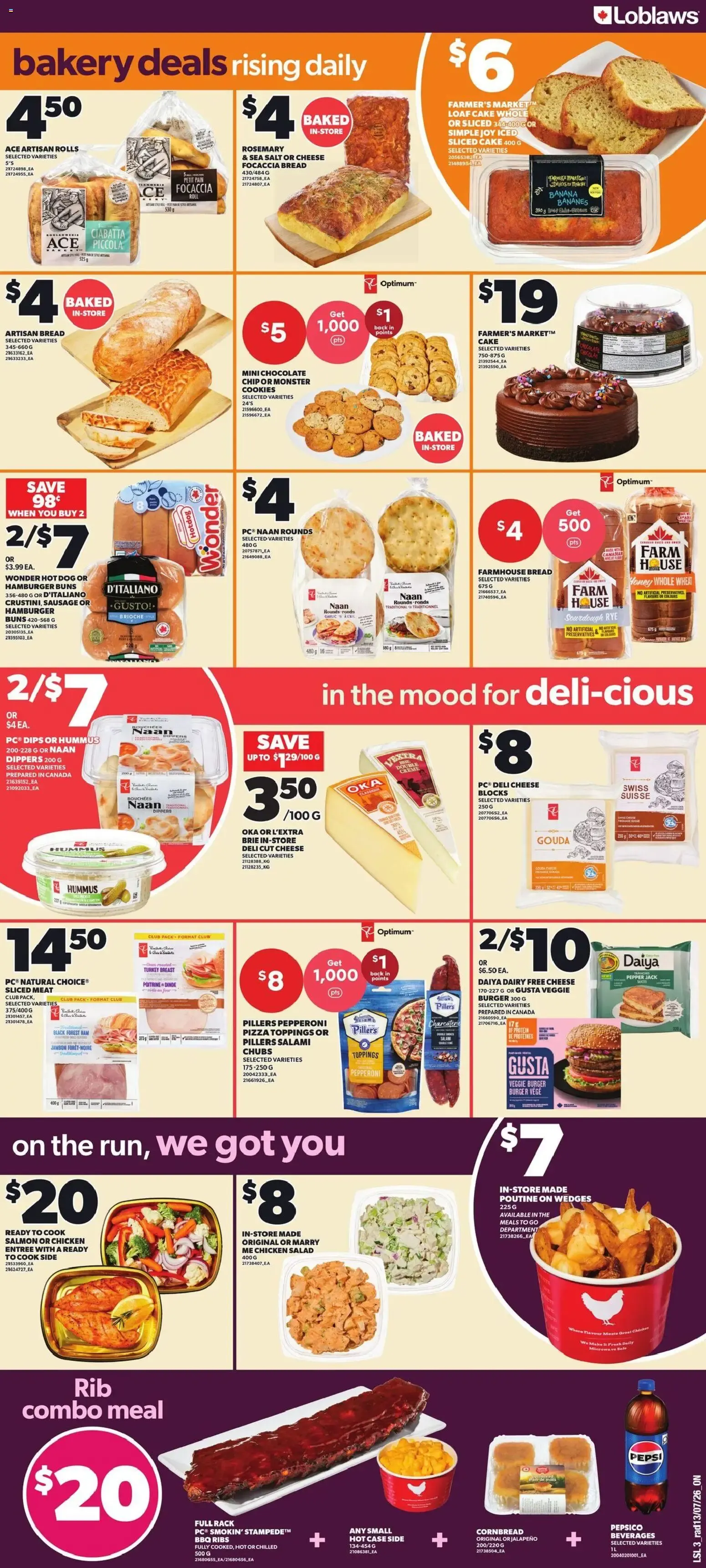 Loblaws weekly flyer / circulaire from Jul 16, 2026 > weekly specials & deals from July 16 to July 22 2026 - flyer page 4