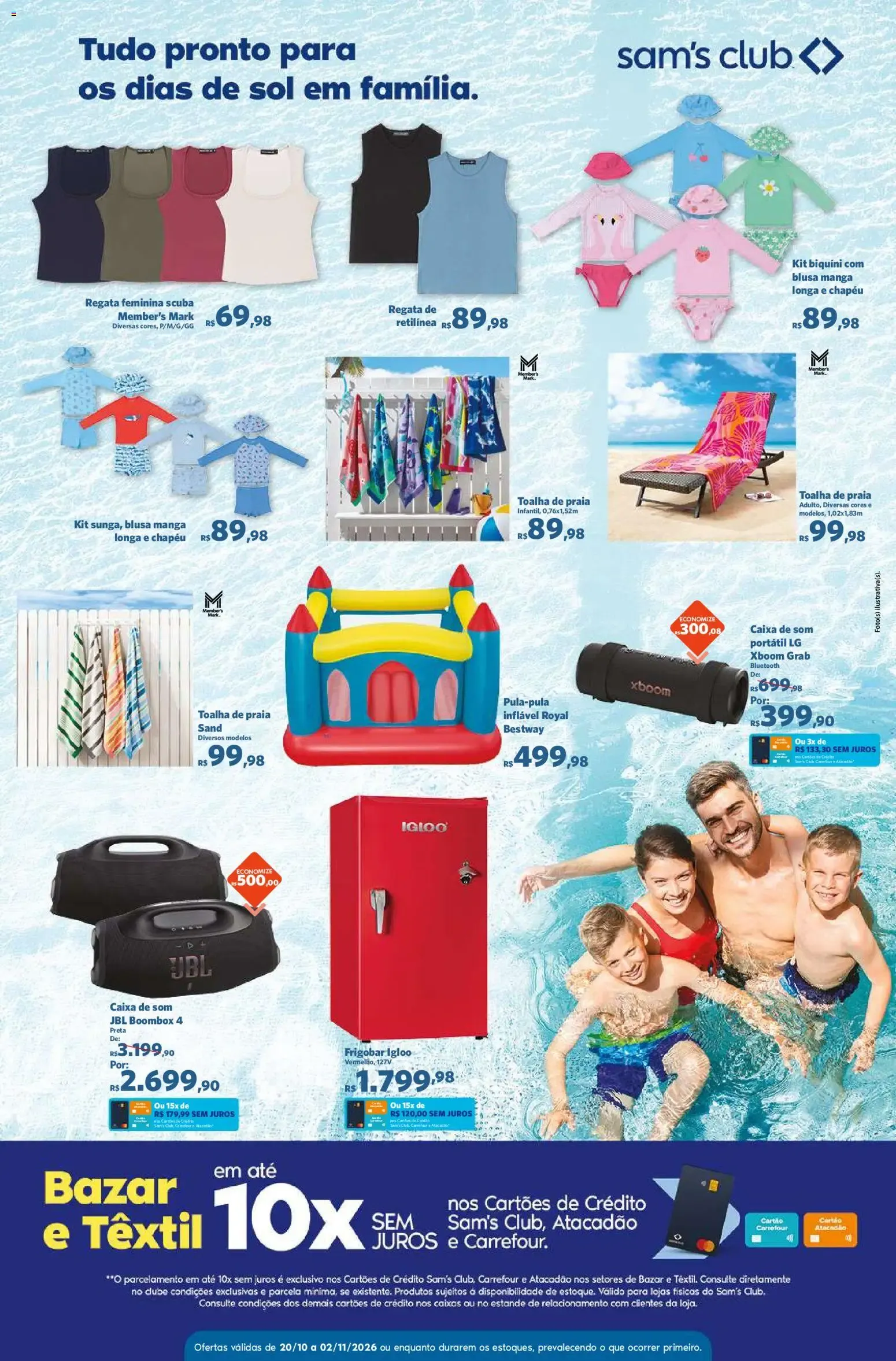 Encarte de Primavera Verão Sam's Club 20 de outubro até 2 de novembro 2026 - Pagina 2