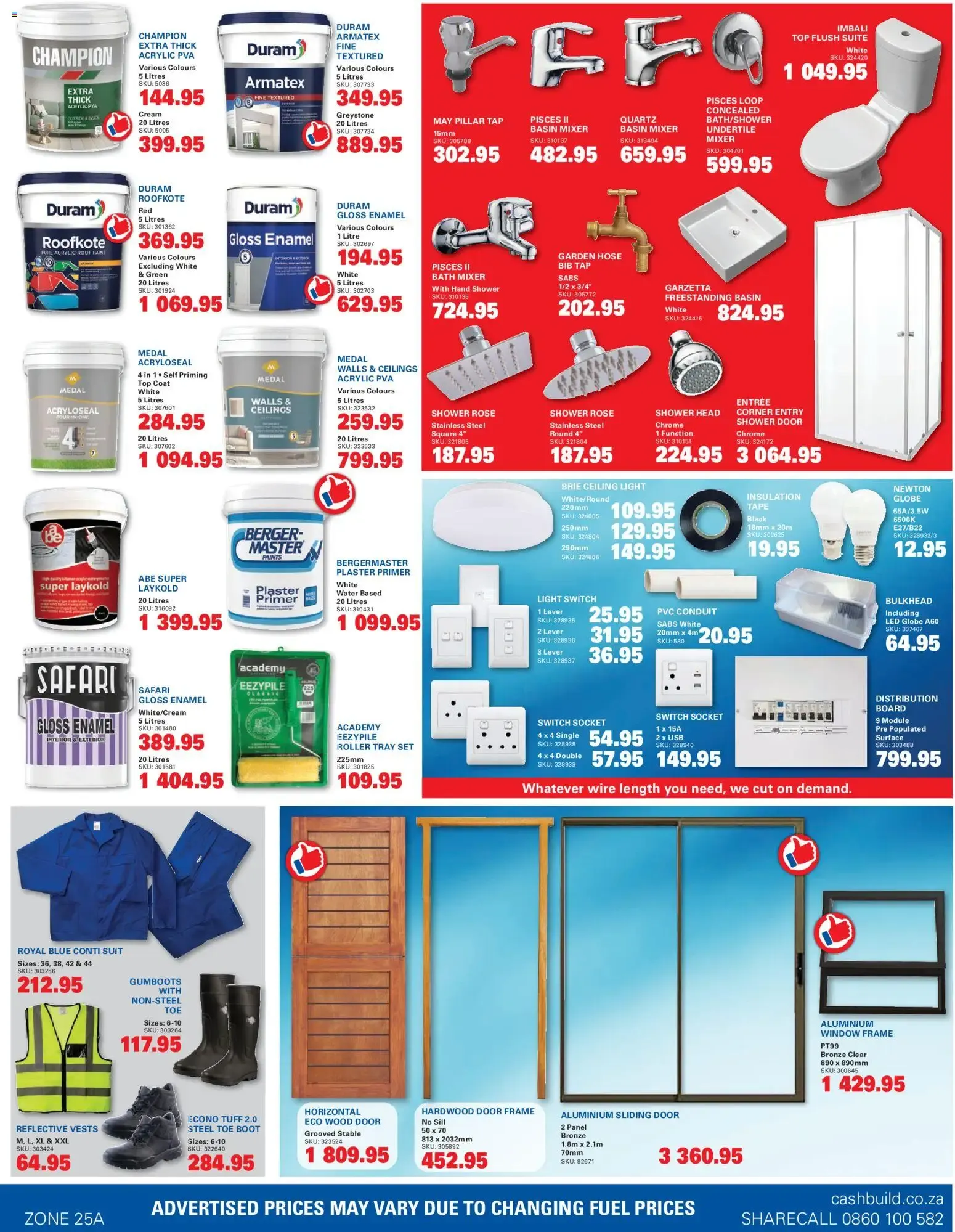 Cashbuild - Harvest Water for Tomorrow - Water Tanks & Gardening Tools from 24 August to 20 September 2026 - Catalogue Page 3