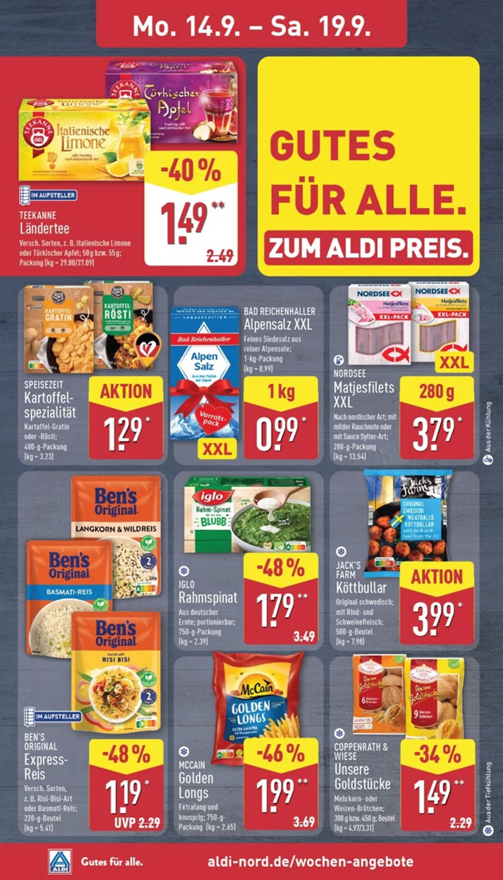 ALDI NORD Prospekt nächste Woche – von Montag 14.09.2026 bis Samstag 19.09.2026 von 14. September bis 19. September 2026 - Prospekt seite 6
