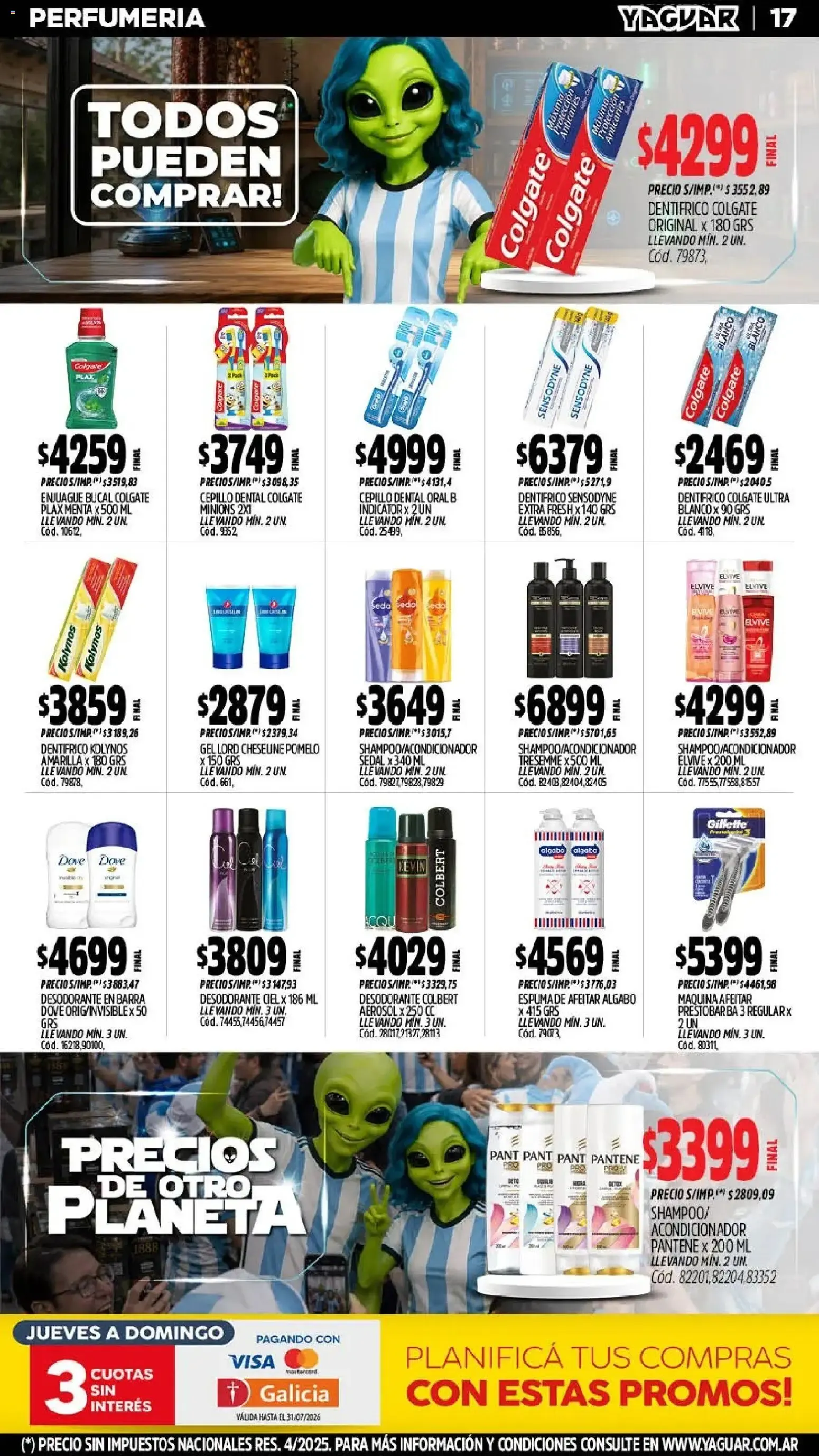 Ofertas de Mayorista Yaguar - Precios de Otro Planeta 13 de julio al 19 de julio 2026 - Página 17 del catálogo