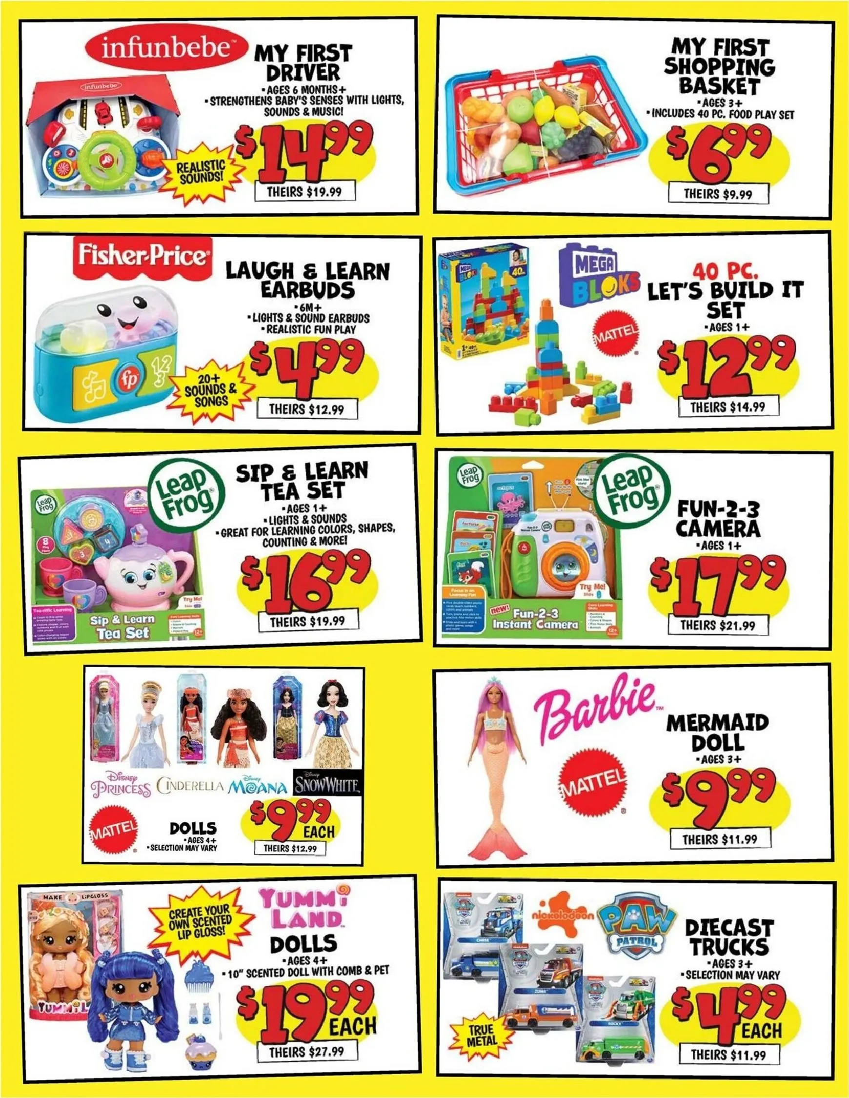 Weekly ad Brand Name Toys at Ollie's Prices from October 6 to October 13 2026 - Page 3