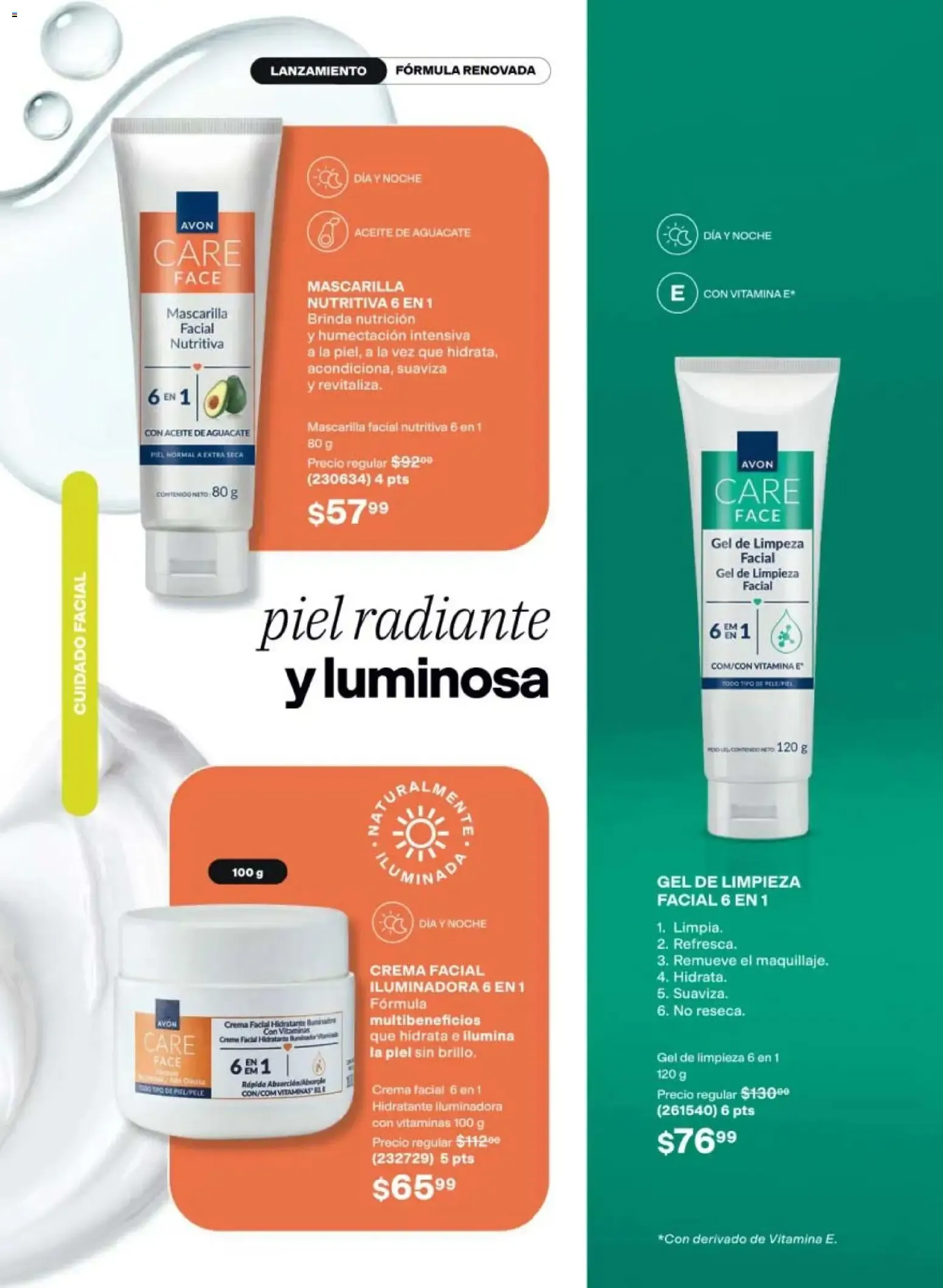 Catálogo de Avon Ciclo 13/2026: Tus cremas de rostro favoritas ¡ahora 6 en 1! 21 de agosto al 30 de septiembre 2026 - Pagina 6