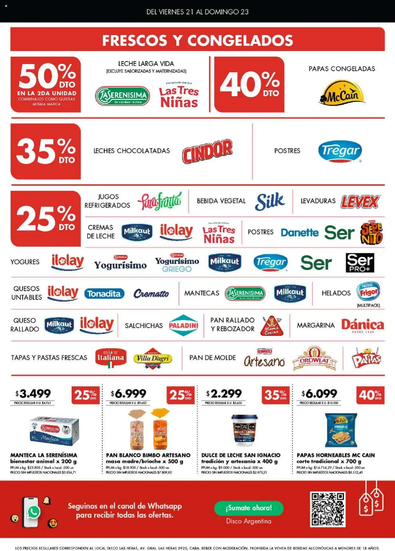 Ofertas de Disco - Superofertas Córdoba 21 de agosto al 23 de agosto 2026 - Página 4 del catálogo